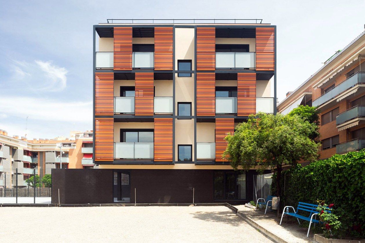 Pisos de protecció oficial de Maria Aurèlia Capmany número 41. Foto: Ajuntament de Rubí