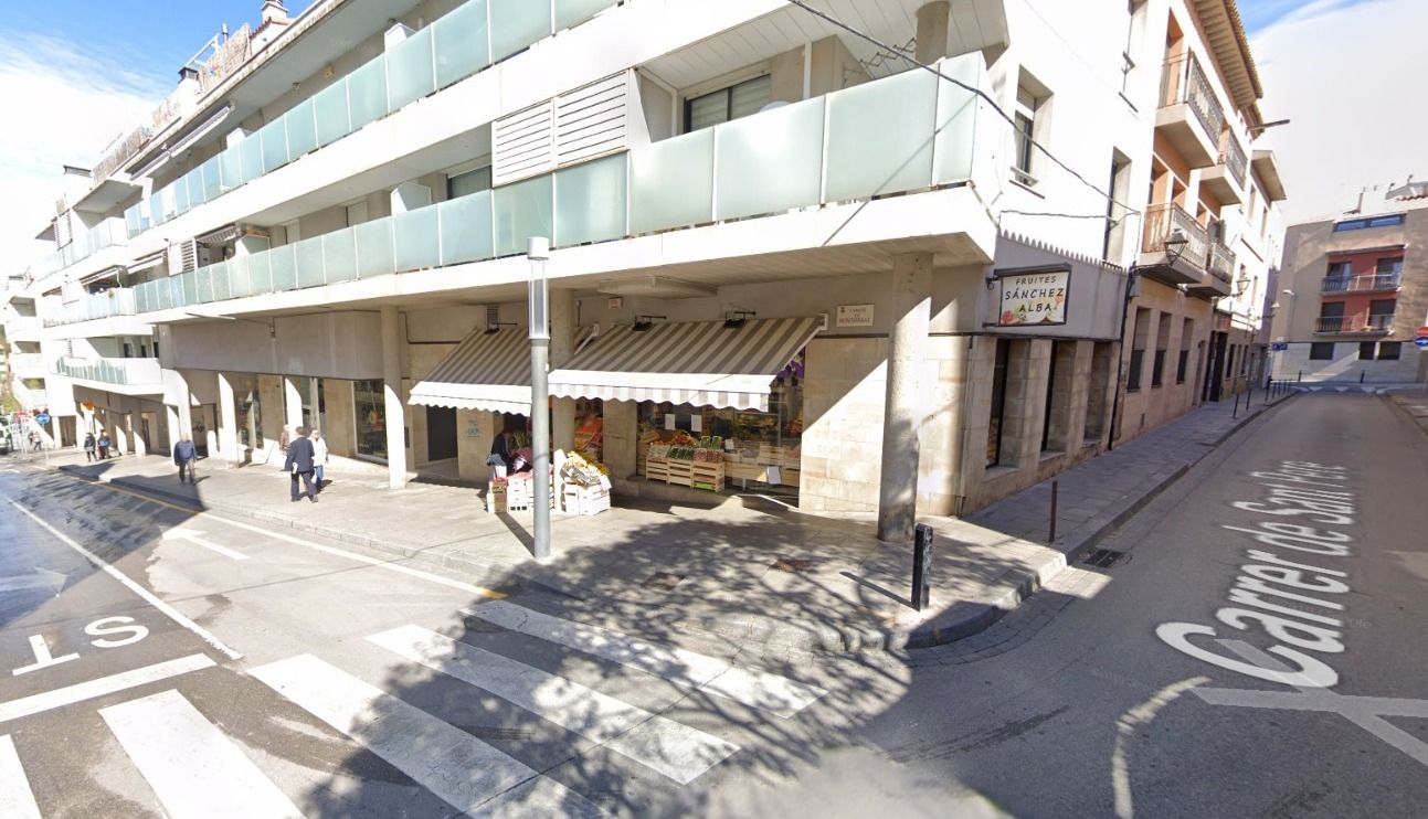 la cruïlla entre els carrers Sant Pere i Montserrat. FOTO: Google Maps