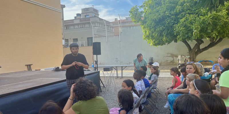 Pau Segalés l'acte de benvinguda dels nens sahrauis. Foto: Redacció. Pau Segalés l'acte de benvinguda dels nens sahrauis. Foto: Redacció.