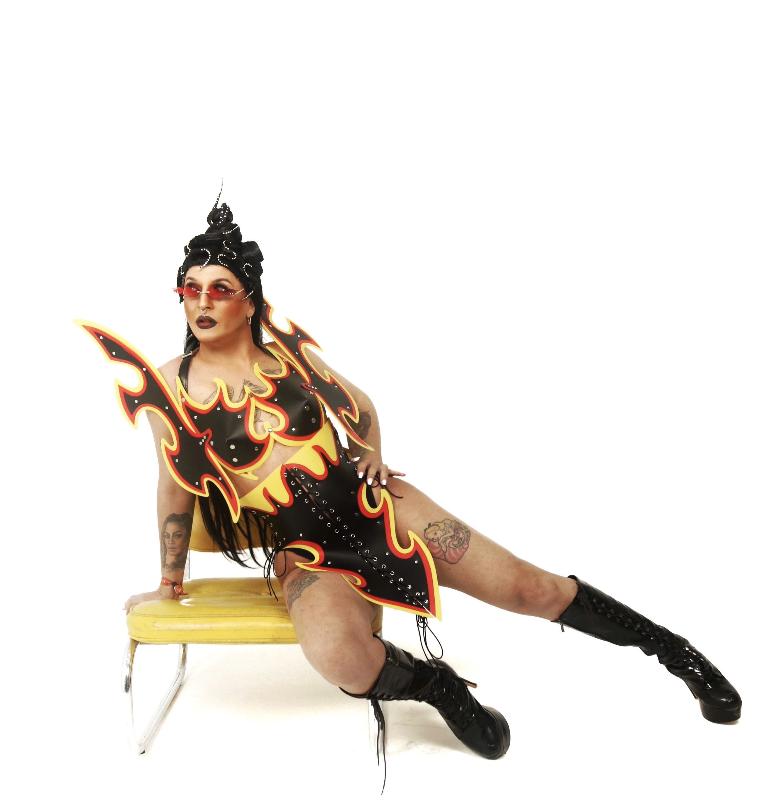 David Spears, o més coneguda com a Alice Spears, és una rubinenca de 27 anys que és drag queen. Foto: Cedida