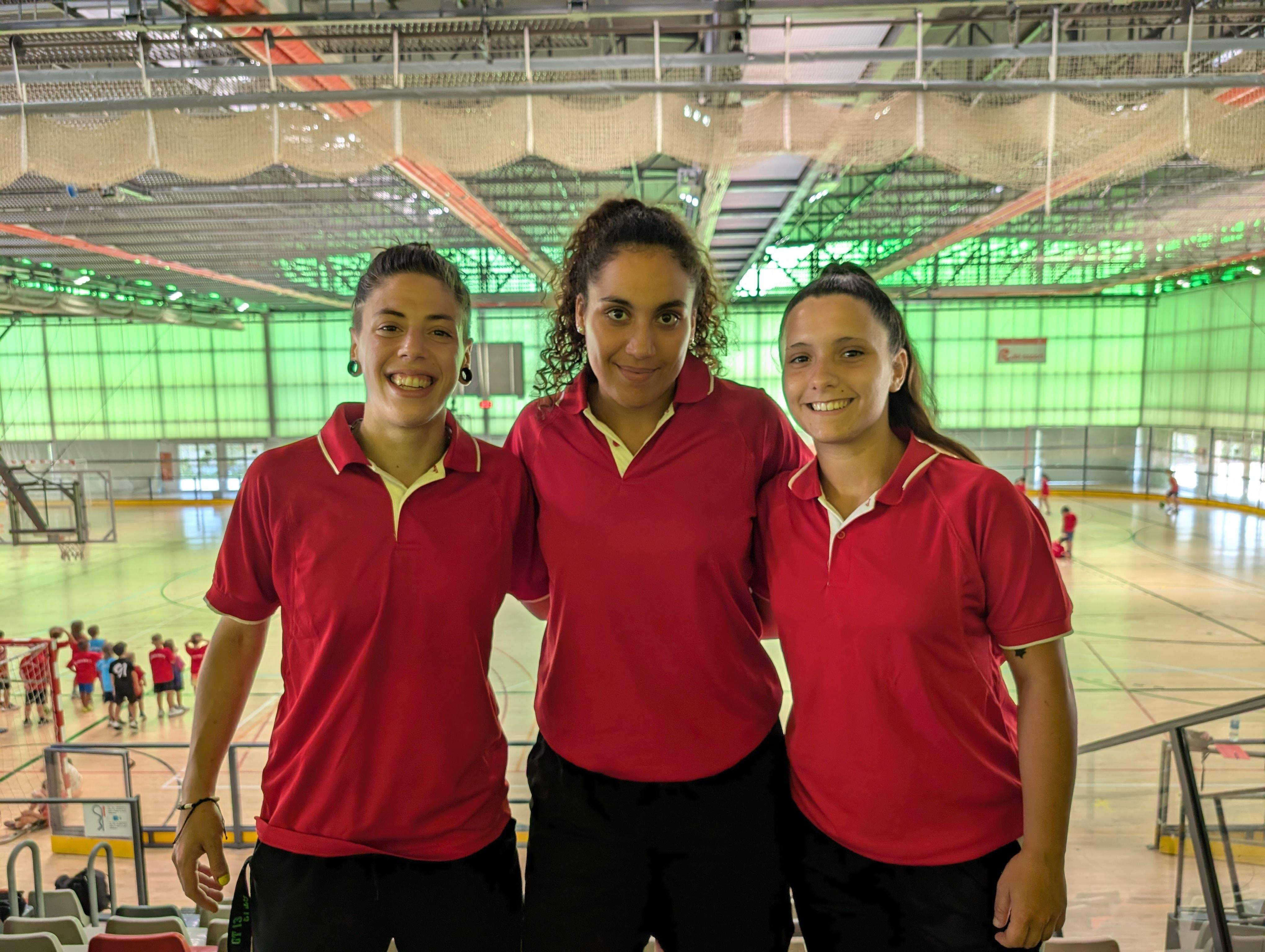  D'esquerra a dreta Sandra Navarro, Èlida Tortosa i Núria Salvador. FOTO: Estela Luengo