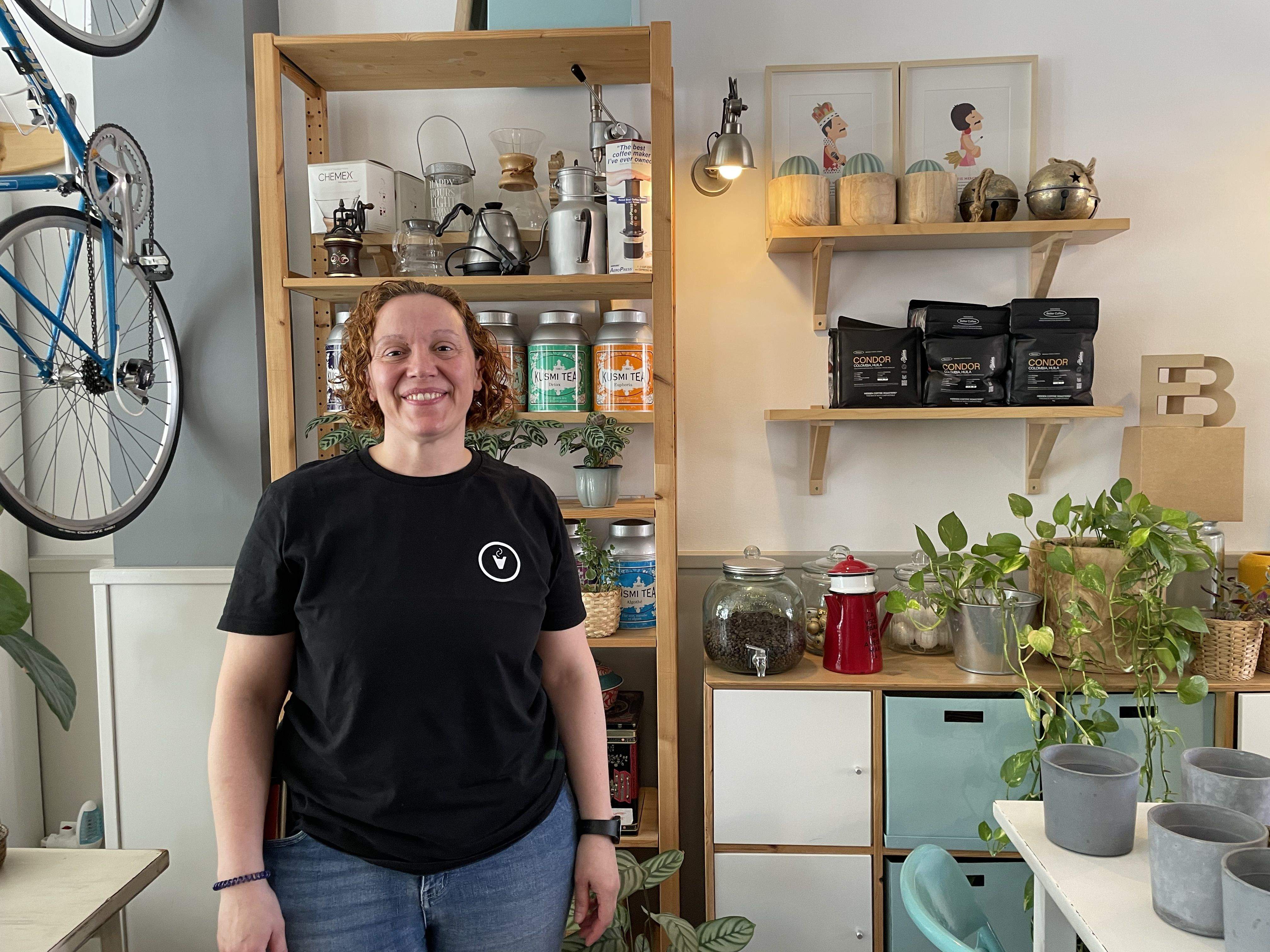 Esther Miguel, propietaria de El Bullidor. FOTO: Estela Luengo