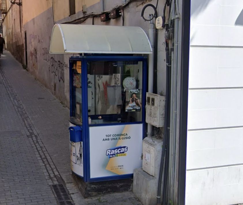 Aquest dijous 8 d'agost ha caigut el cupó diari de l'ONCE amb 780.000€ a Rubí. Foto: Google Maps