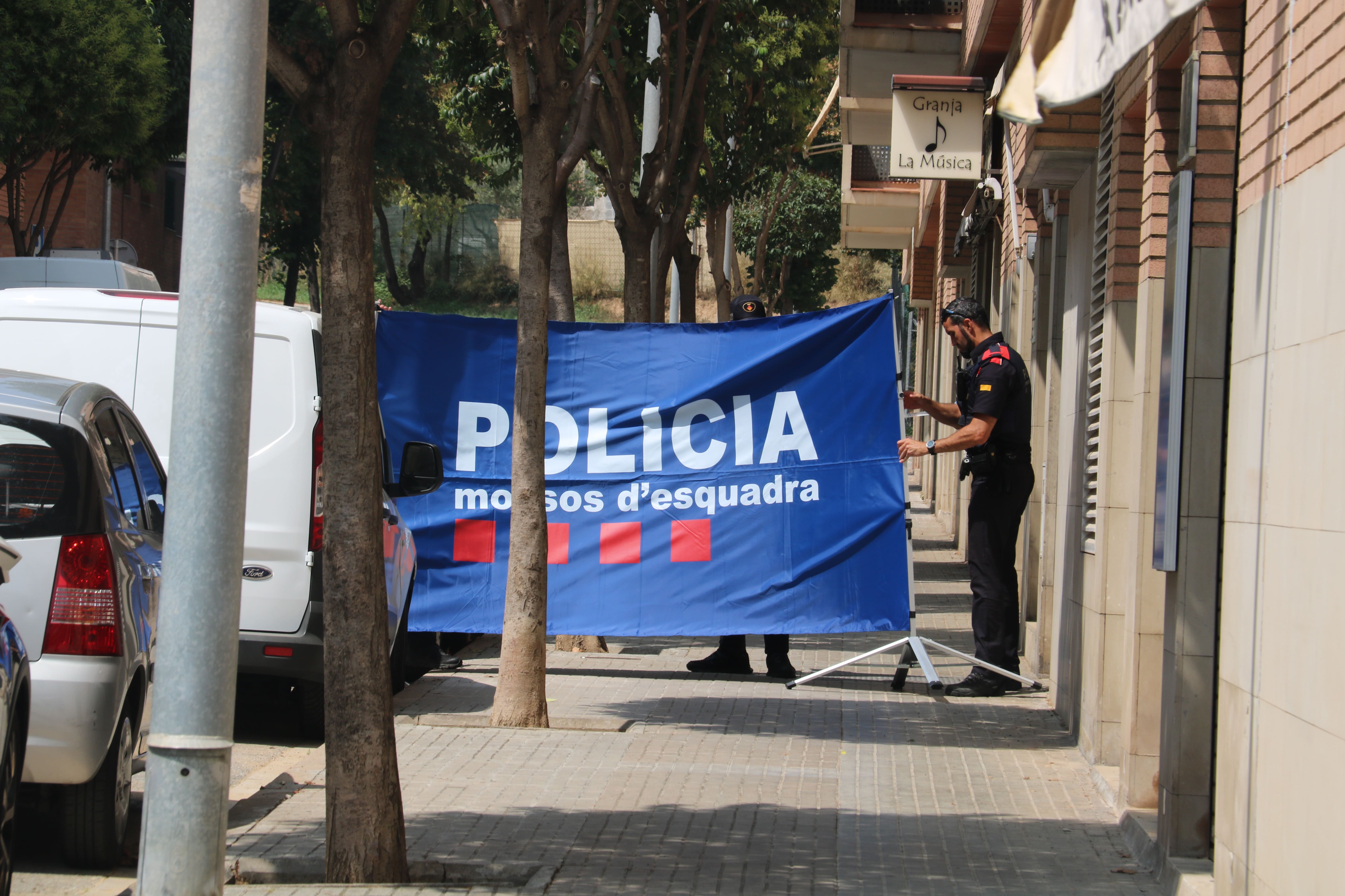 Rubí decreta tres dies de dol per l'assassinat d'una veïna a mans de la seva exparella. FOTO: ACN
