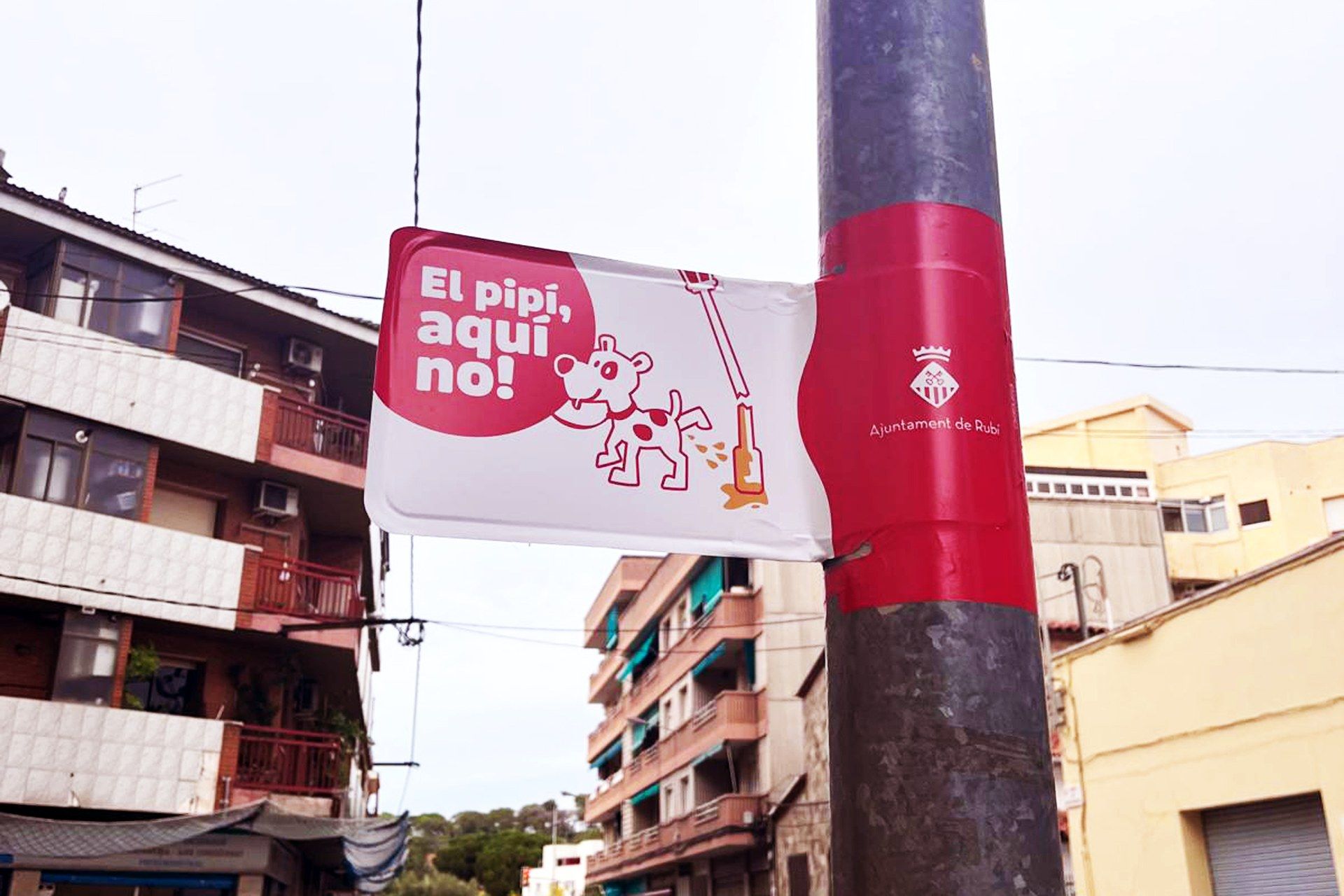 L'Ajuntament repartirà ampolles reutilitzables per esbandir els orins dels gossos. FOTO: Ajuntament de Rubí L'Ajuntament repartirà ampolles reutilitzables per esbandir els orins dels gossos. FOTO: Ajuntament de Rubí