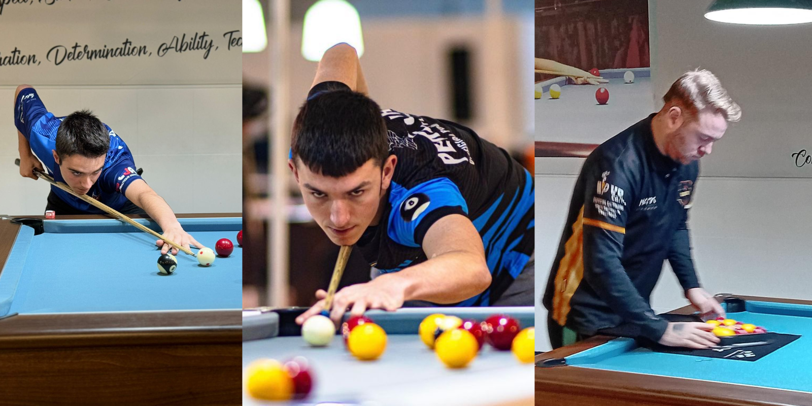 Els rubinencs Max Hernández, Adrià Bustos i Luís Miguel Elías. FOTOS: Cedides