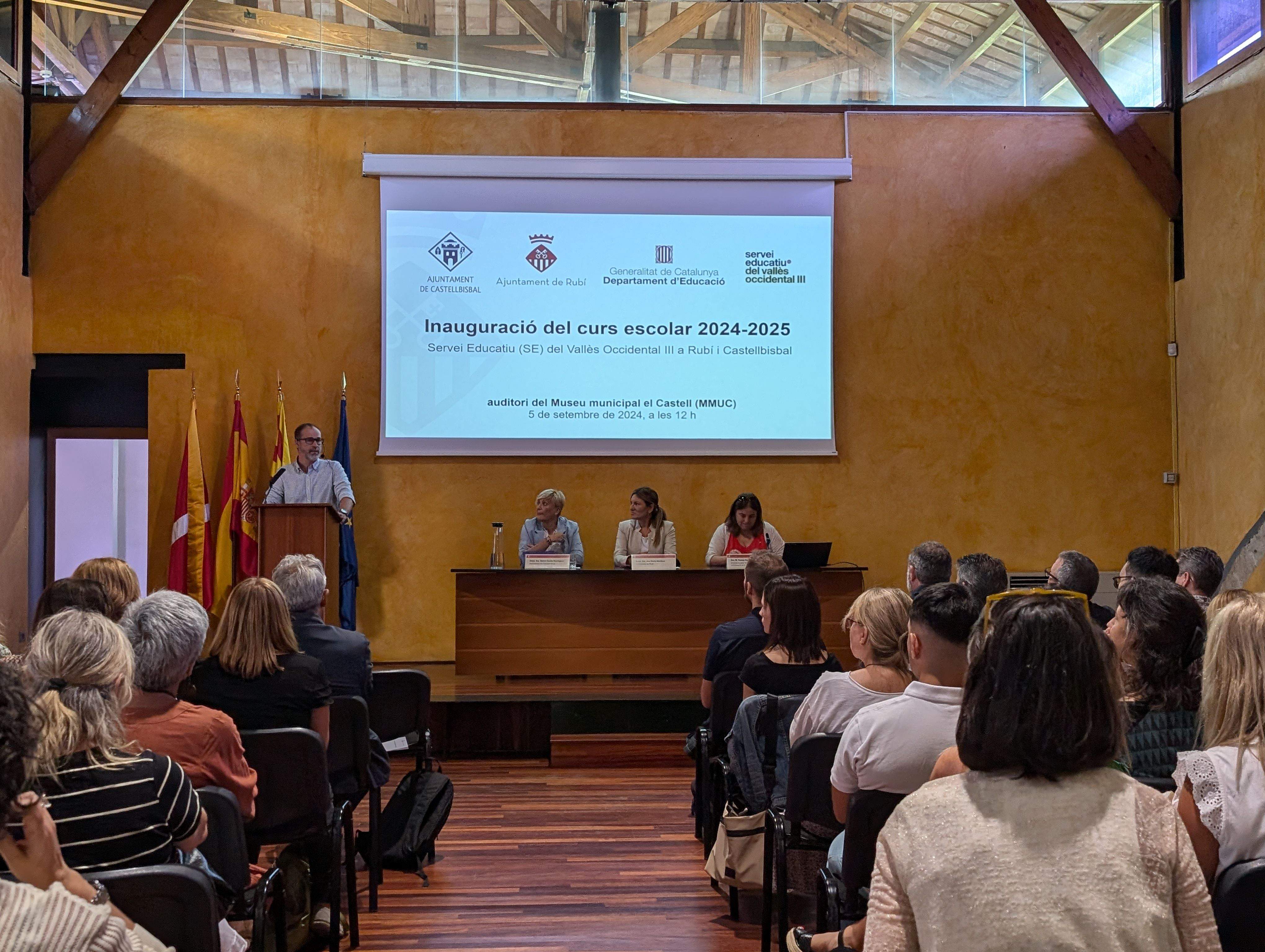 Rubí comença el curs escolar amb la mirada posada en l'Escola del Bosc i l'Escola d'Hostaleria. FOTO: Estela Luengo