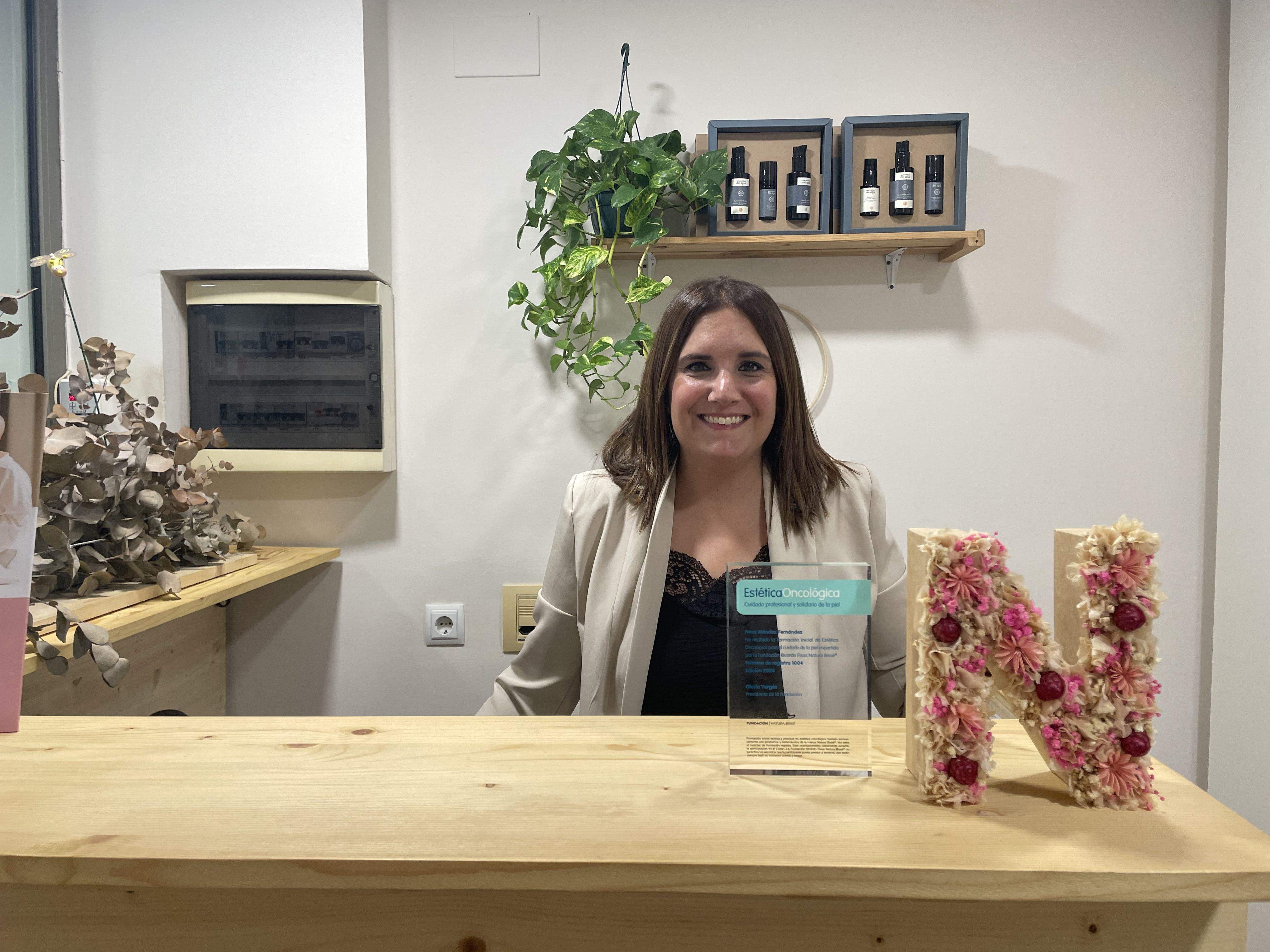 La Neus al centre K·ALMA de Rubí. FOTO: Estela Luengo