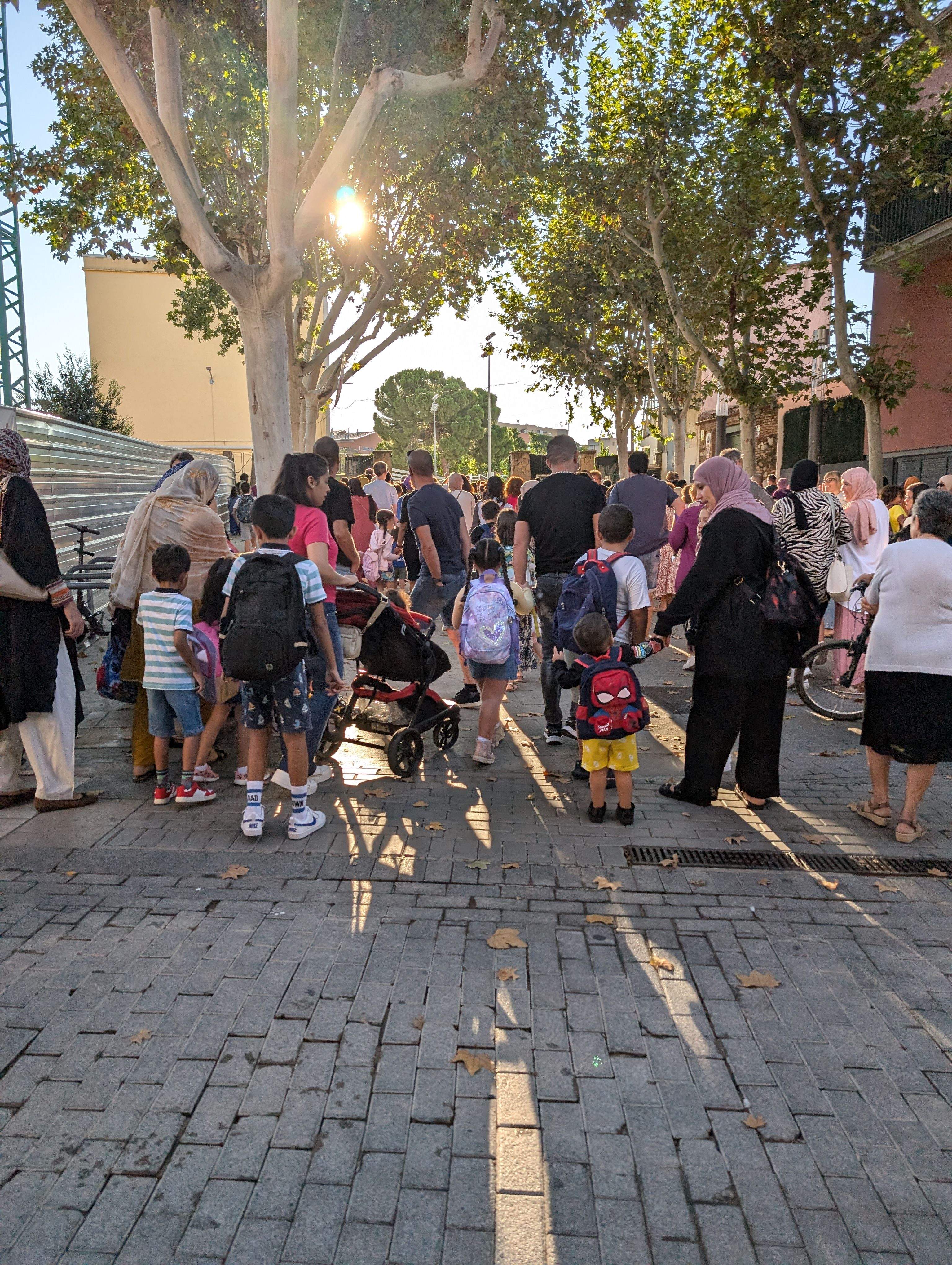 Inici del curs escolar 24/25 a l'escola Pau Casals. FOTO: Redacció