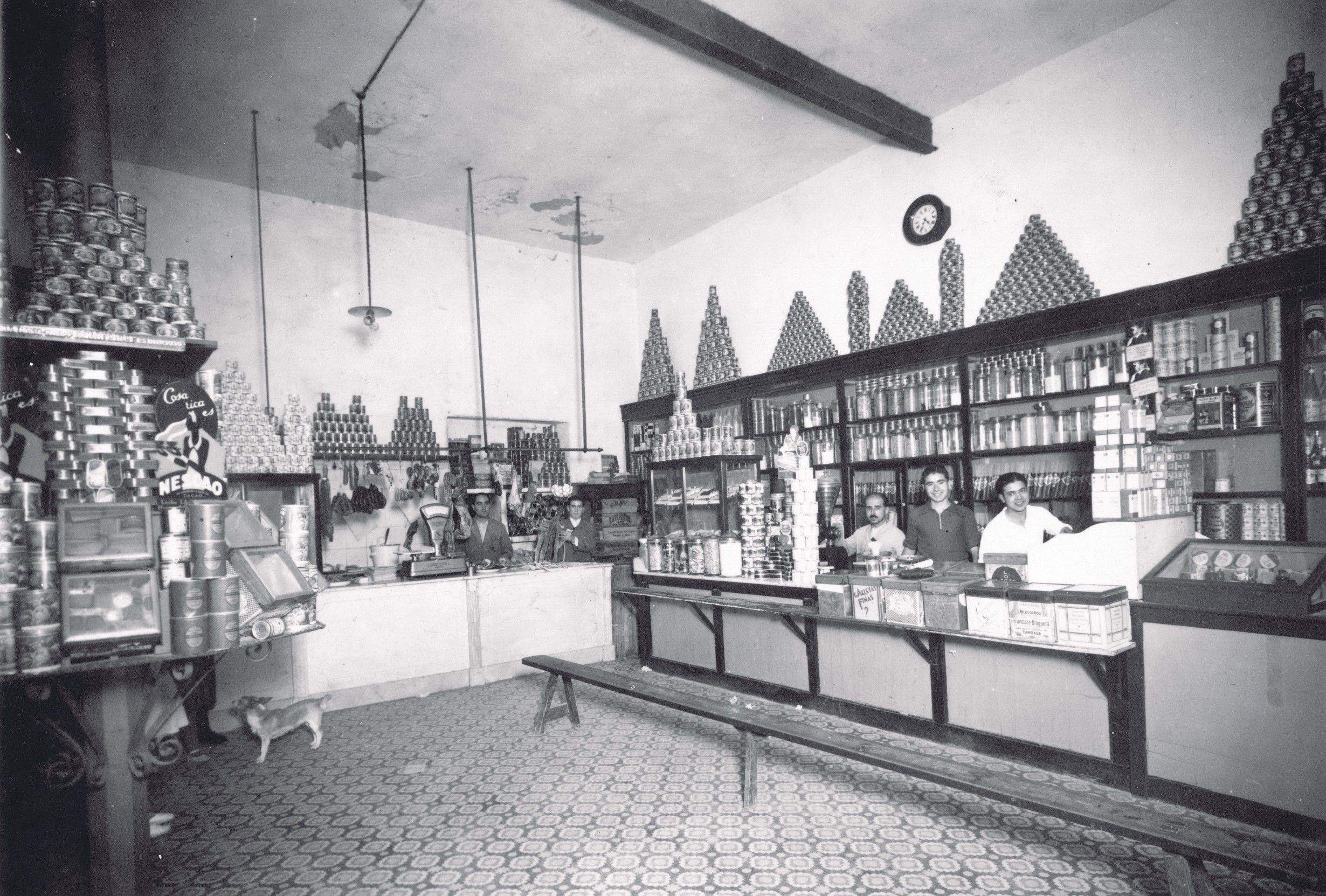 Cooperativa la Rubinense, anys 30. FOTO: Arxiu Fotogràfic del Museu de Rubí