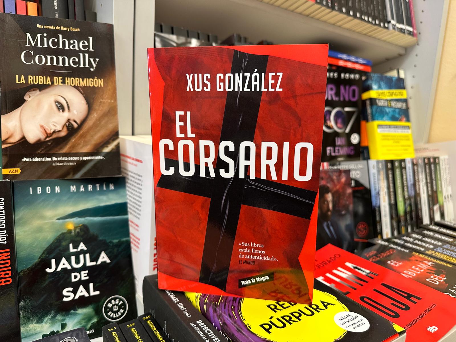 Xus González presenta la seva novel·la 'El Corsario' al Racó del Llibre. FOTO: Cedida Xus González presenta la seva novel·la 'El Corsario' al Racó del Llibre. FOTO: Cedida