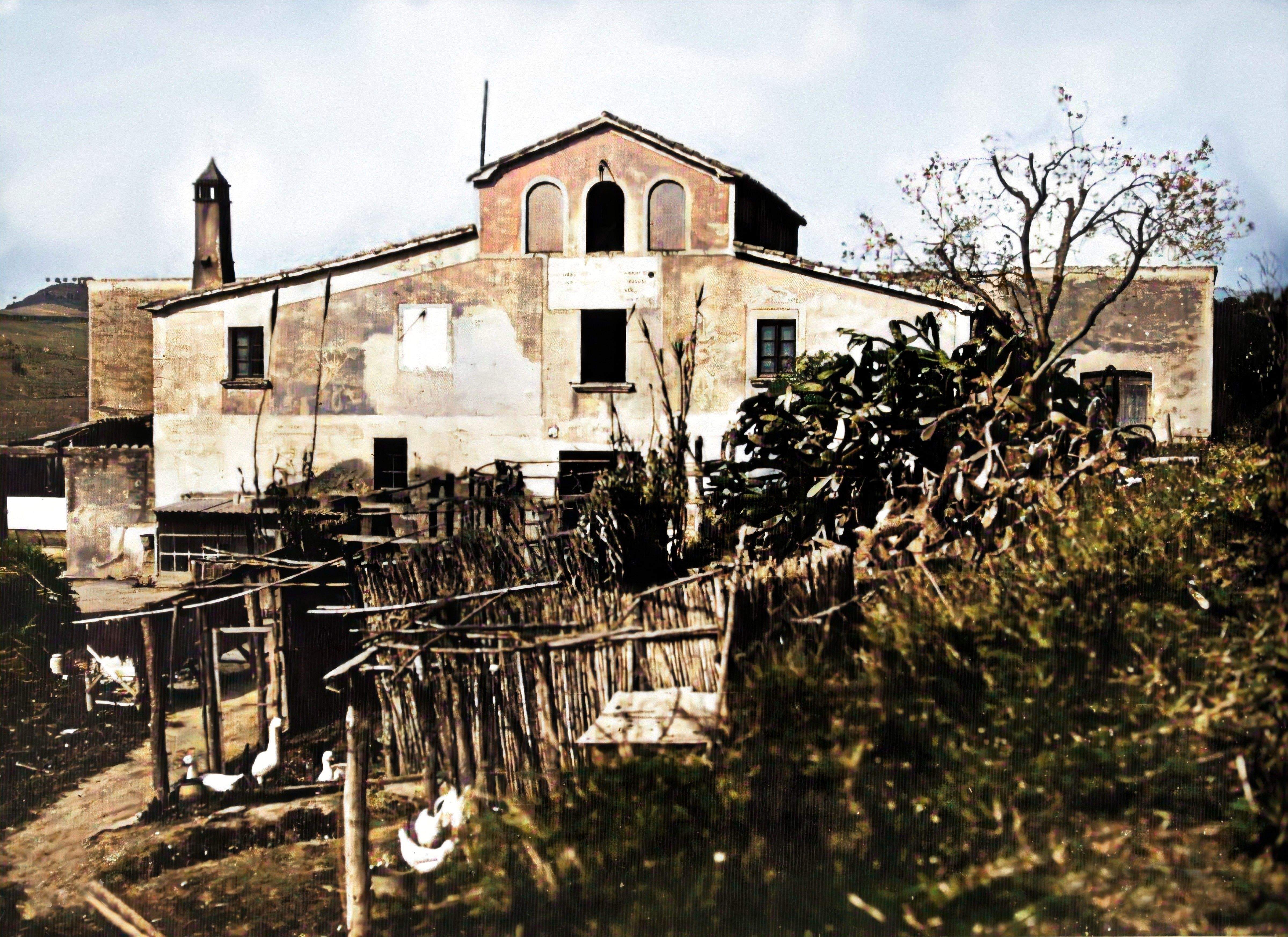Can Feliu a principis del segle XX. FOTO: Pere Xercavins Ambrós