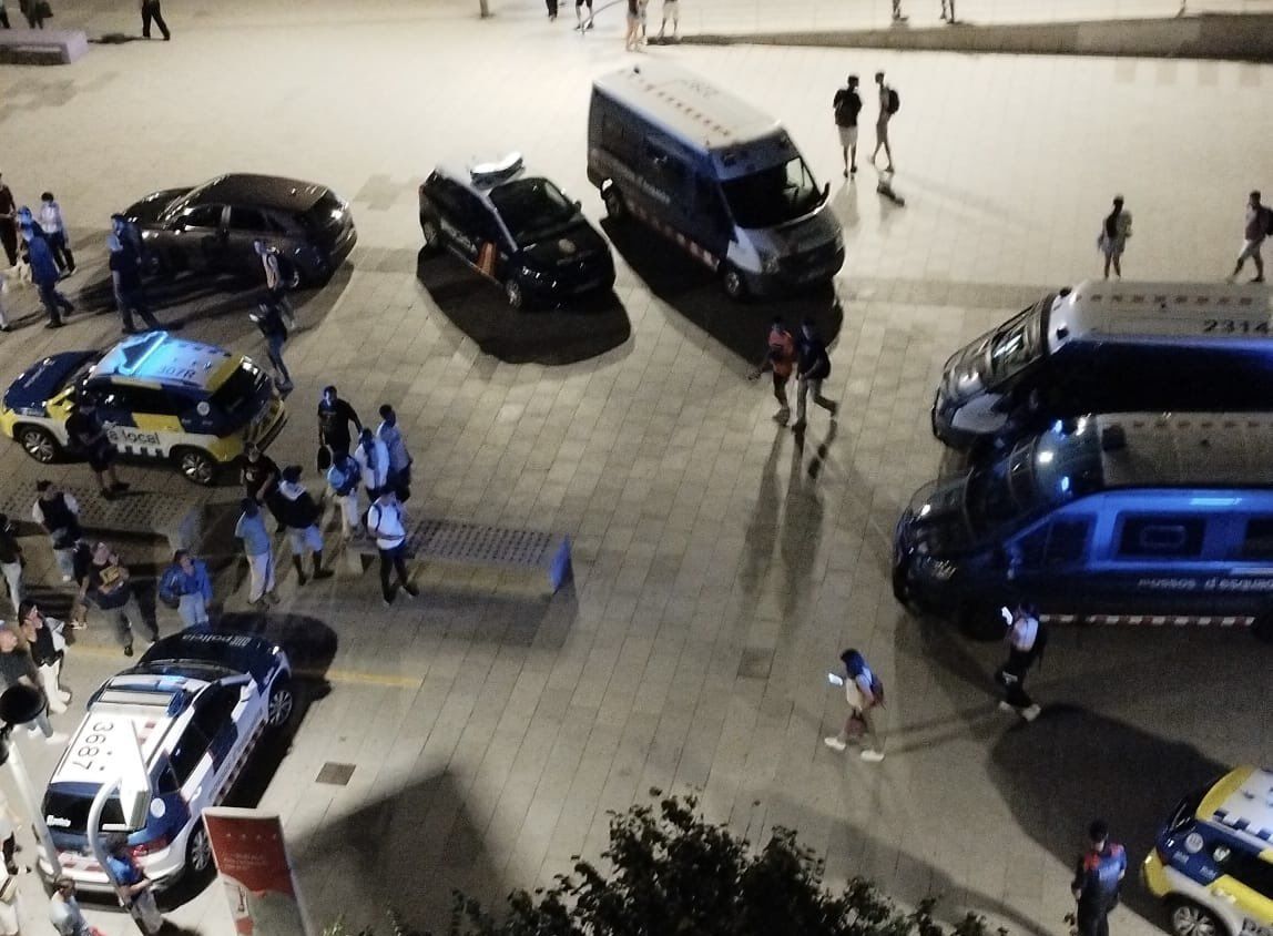 Un detingut i dues denúncies ahir a Les Torres en el marc del pla Daga. FOTO: Cedida