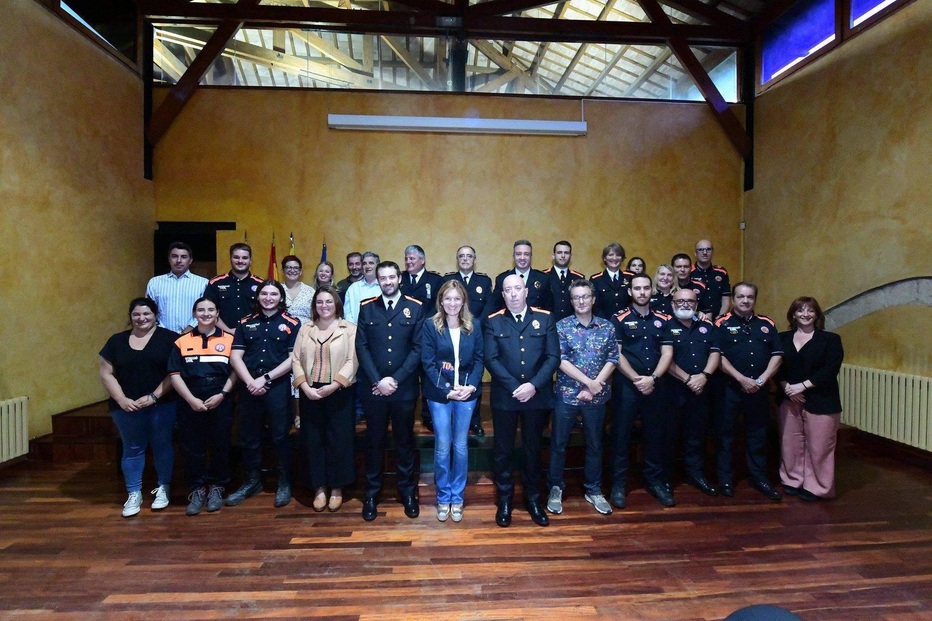 L'Associació de Voluntaris de Protecció Civil celebra el seu desè aniversari a la ciutat FOTO: Localpres