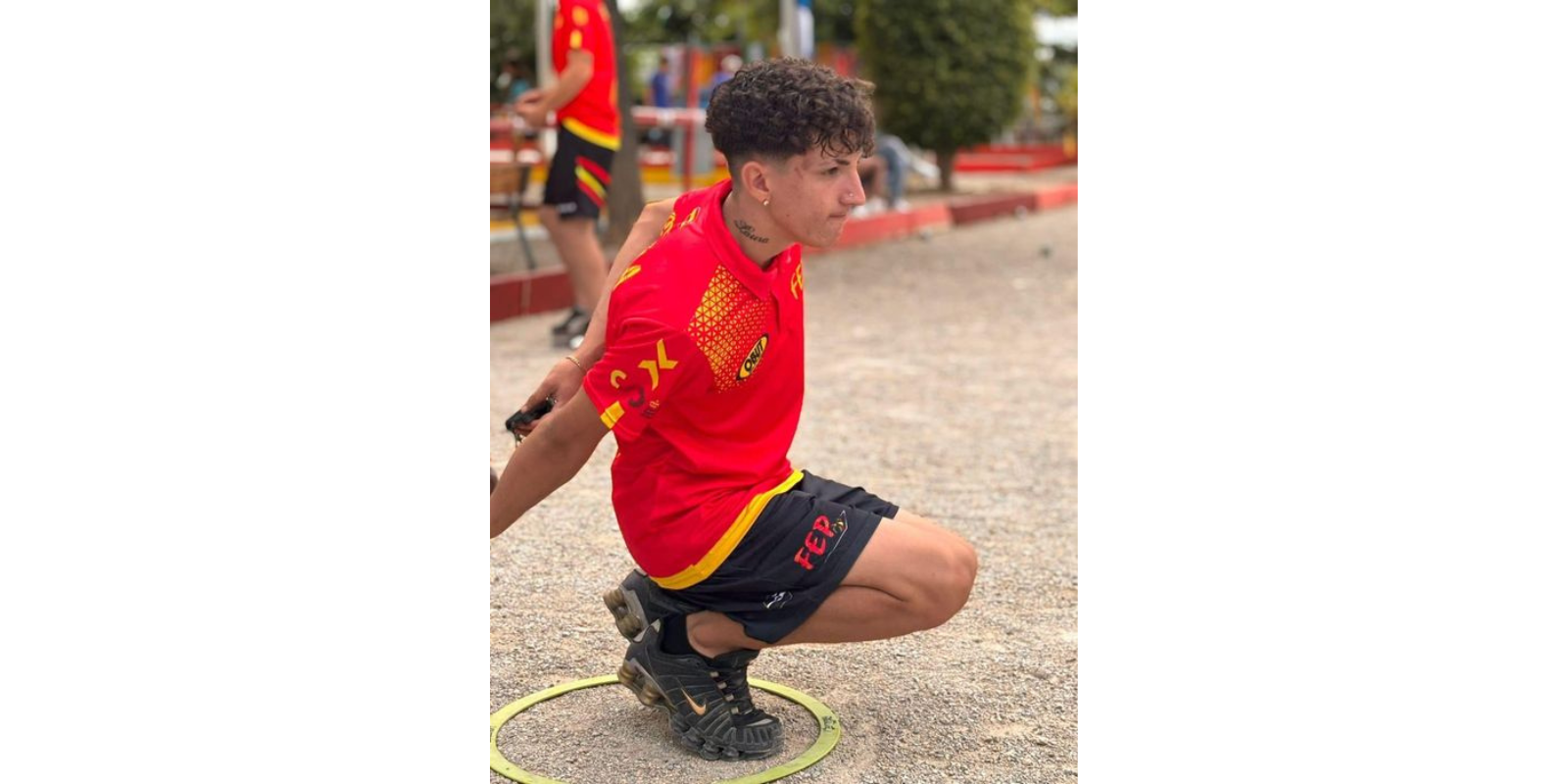 El rubinenc Álex Pacheco, subcampió d'Europa de petanca. FOTO: Cedida El rubinenc Álex Pacheco, subcampió d'Europa de petanca. FOTO: Cedida