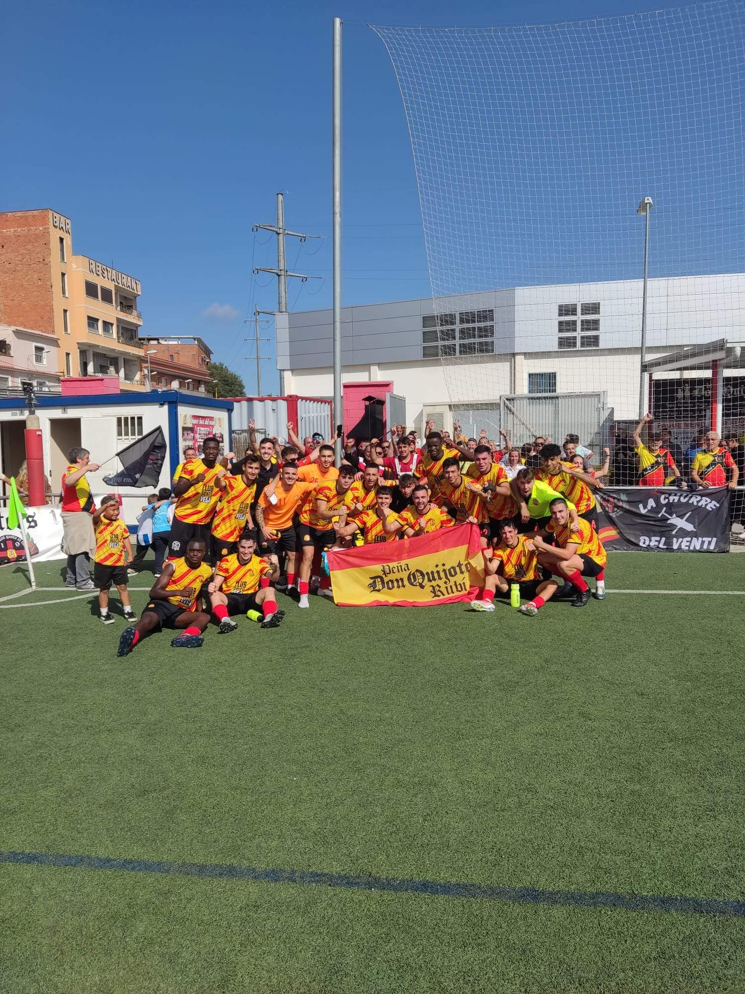 Primera victòria de la temporada del Veinti. FOTO: Cedida