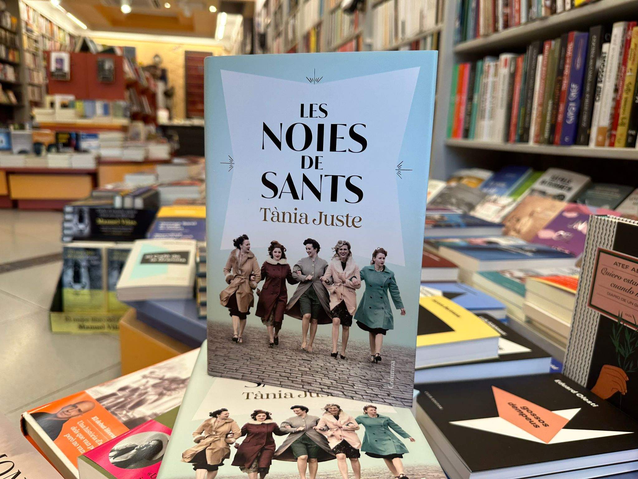 Tània Juste presentarà 'Les noies de Sants' al Racó del Llibre. FOTO: Cedida
