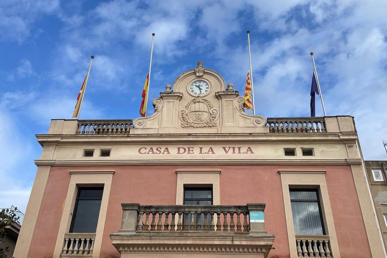 Rubí decreta tres dies de dol en solidaritat amb les víctimes de la DANA. FOTO: Ajuntament de Rubí