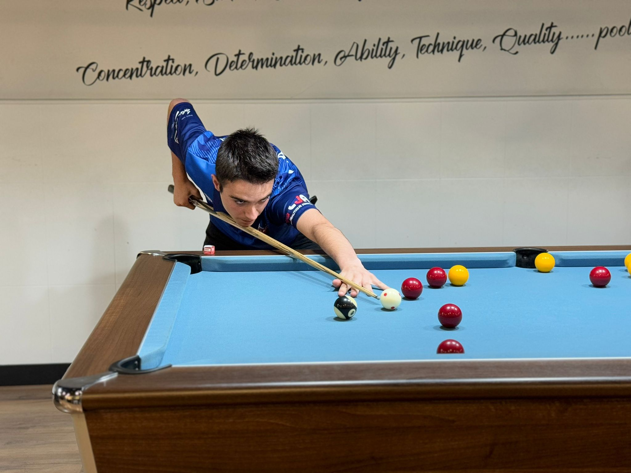 Max Hernandez, un dels tres rubinencs que competeix al Mundial de Blackball FOTO: Cedida