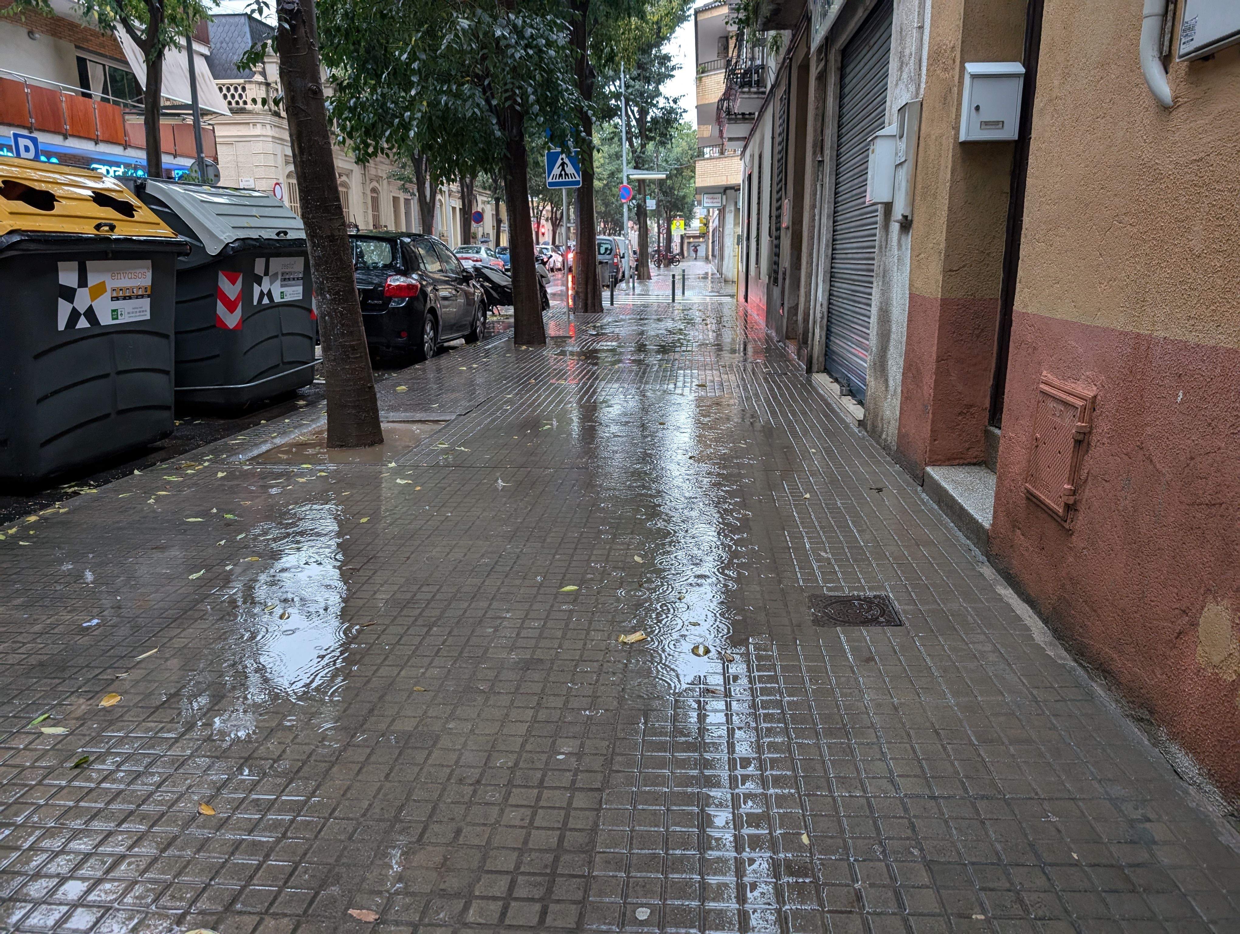 Pluja intensa. FOTO: E.L.