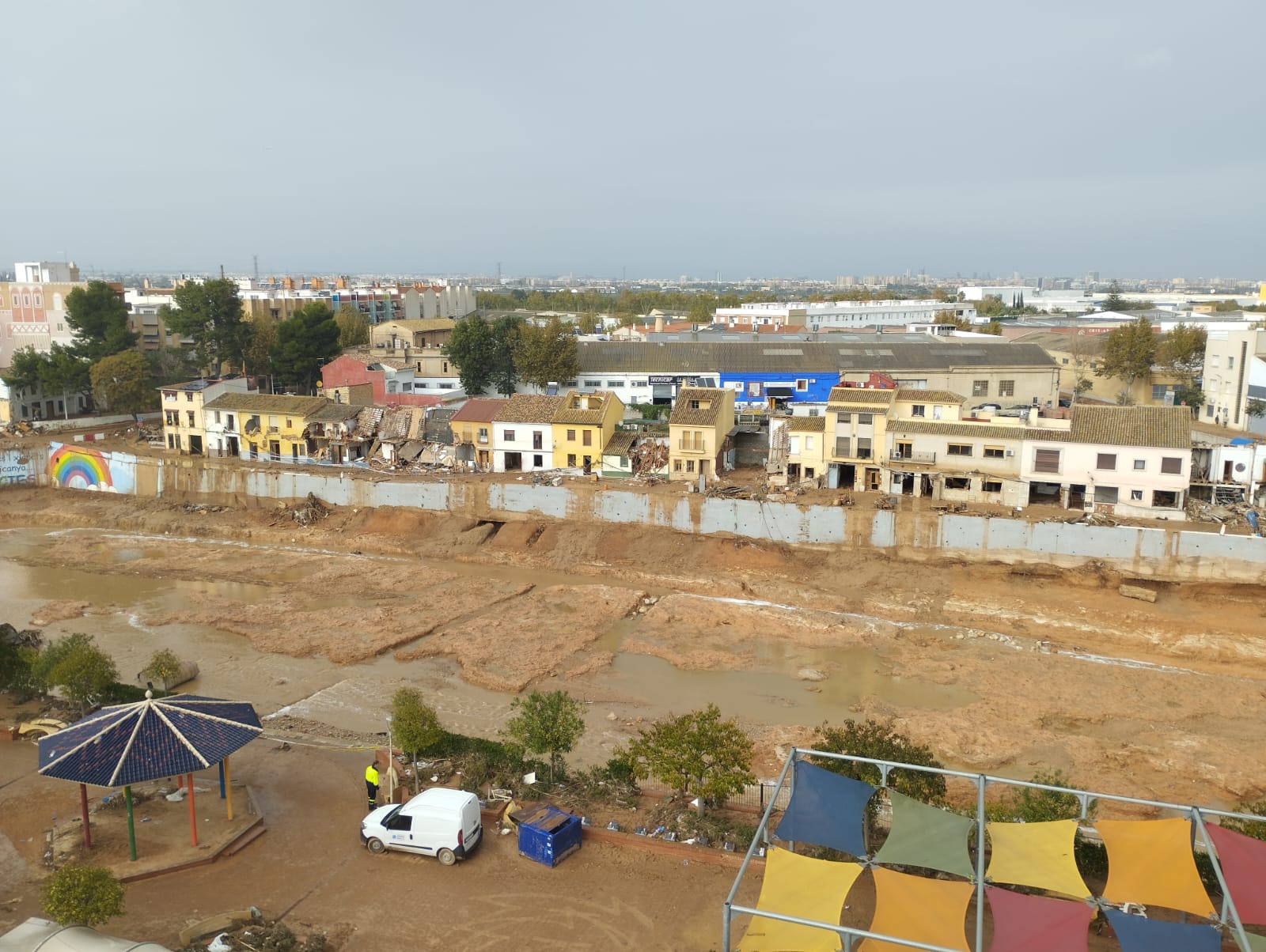 Picanya, arrasada per l'aigua FOTO: Roger Puig