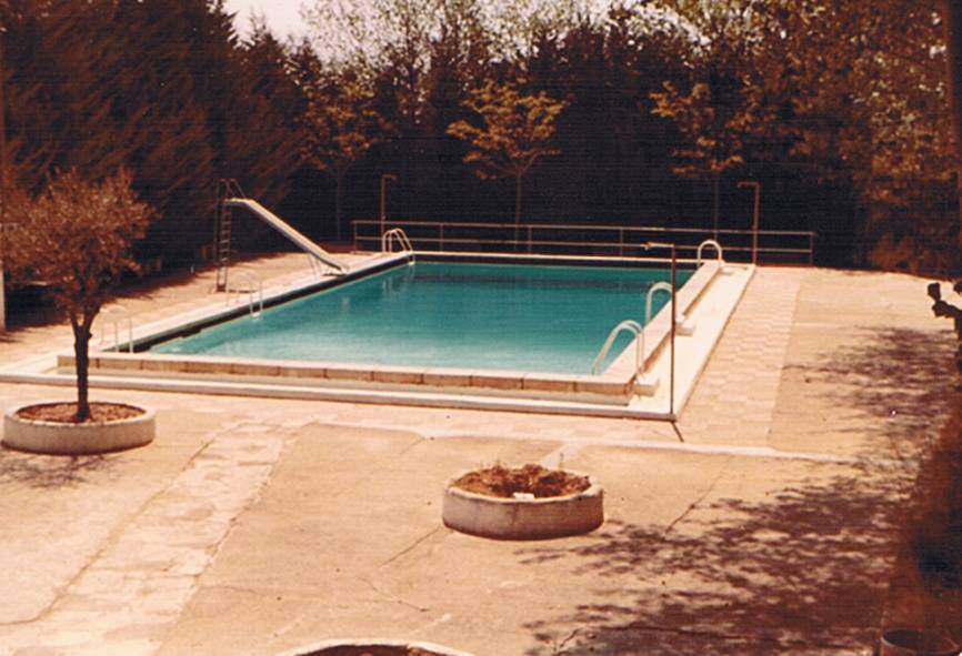 Una de les piscines de Can Mac, 1980. FOTO: Joaquim Gracia Una de les piscines de Can Mac, 1980. FOTO: Joaquim Gracia