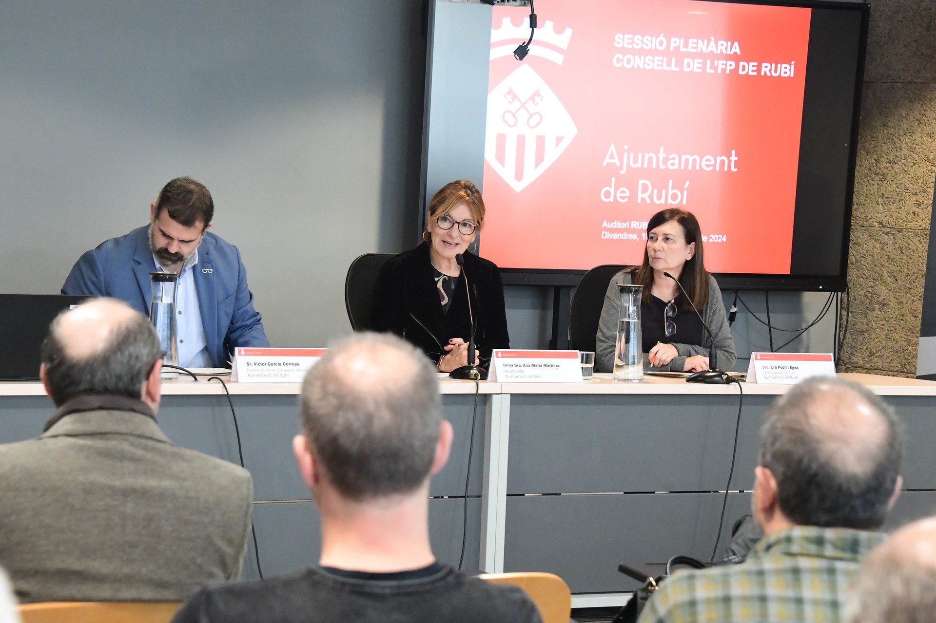 La sessió del Consell de l'FP s'ha celebrat aquest divendres FOTO: Localpres
