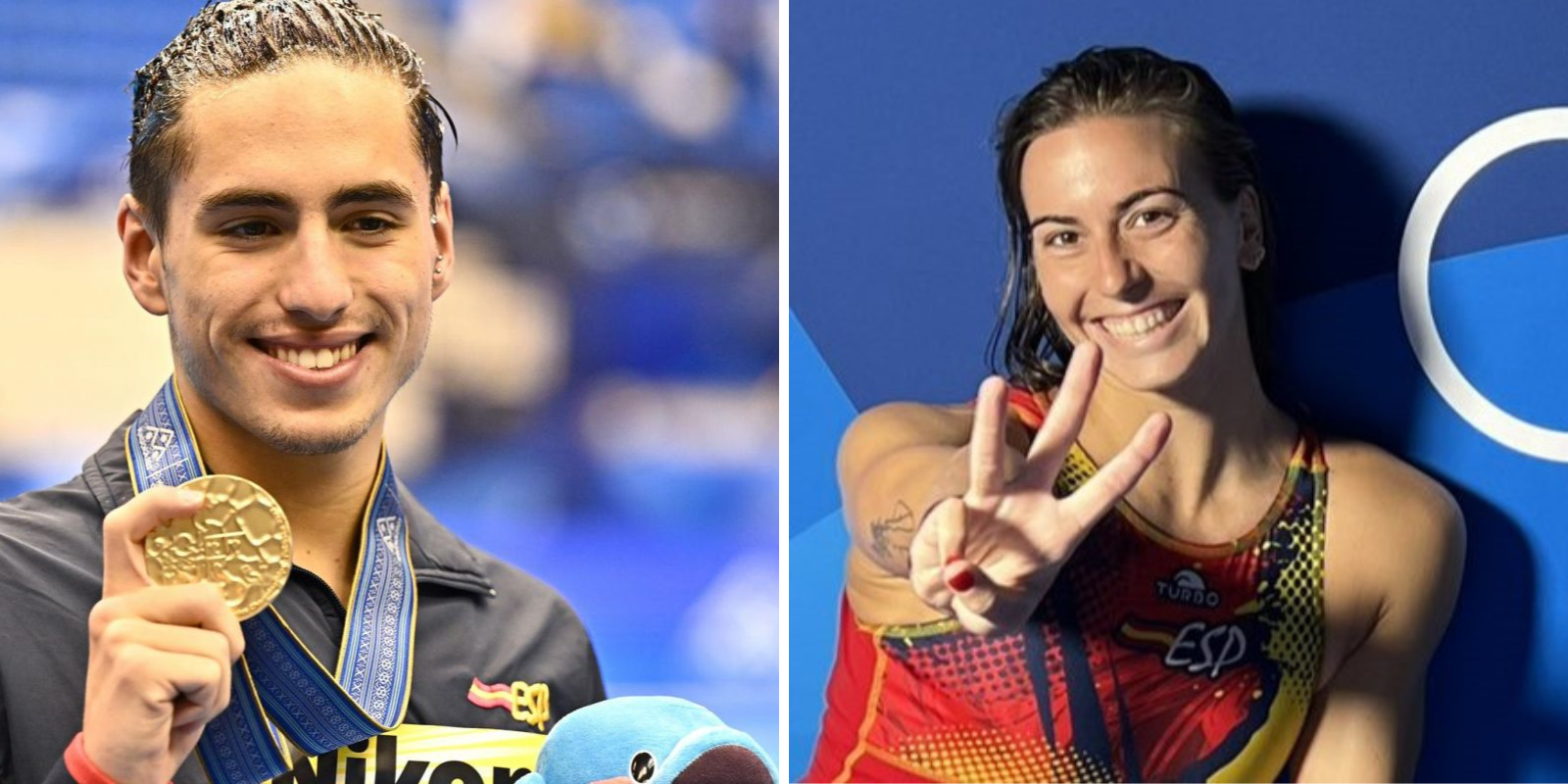 Dennis González i Bea Ortiz, candidats a millor esportista català de l'any FOTO: Arxiu