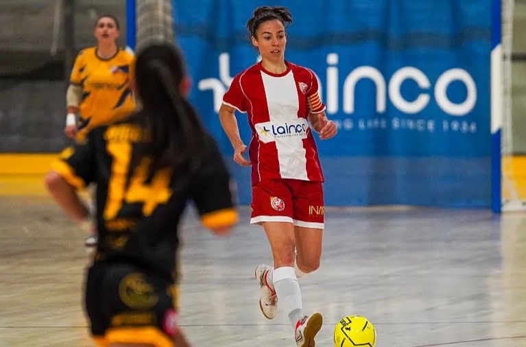 Arantxa Medina, jugadora de l'Esportiu Rubí FS FOTO: RFEF Arantxa Medina, jugadora de l'Esportiu Rubí FS FOTO: RFEF