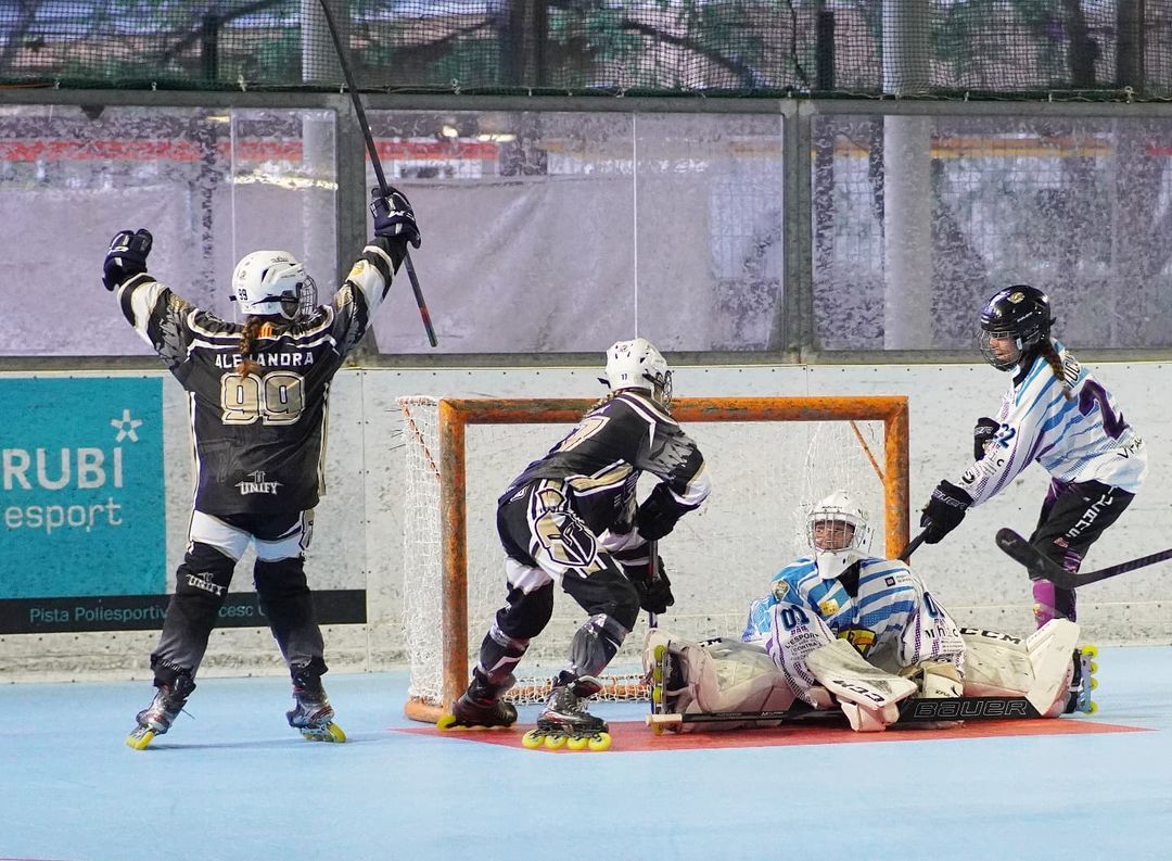 El club és pioner en l’hoquei sobre patins en línia. FOTO: @roigfotografs  El club és pioner en l’hoquei sobre patins en línia. FOTO: @roigfotografs