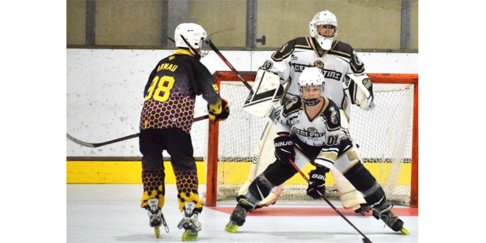 L’HCR Cent Patins, referent en l’hoquei sobre patins en línia a l’Estat espanyol. FOTO: @roigfotografs