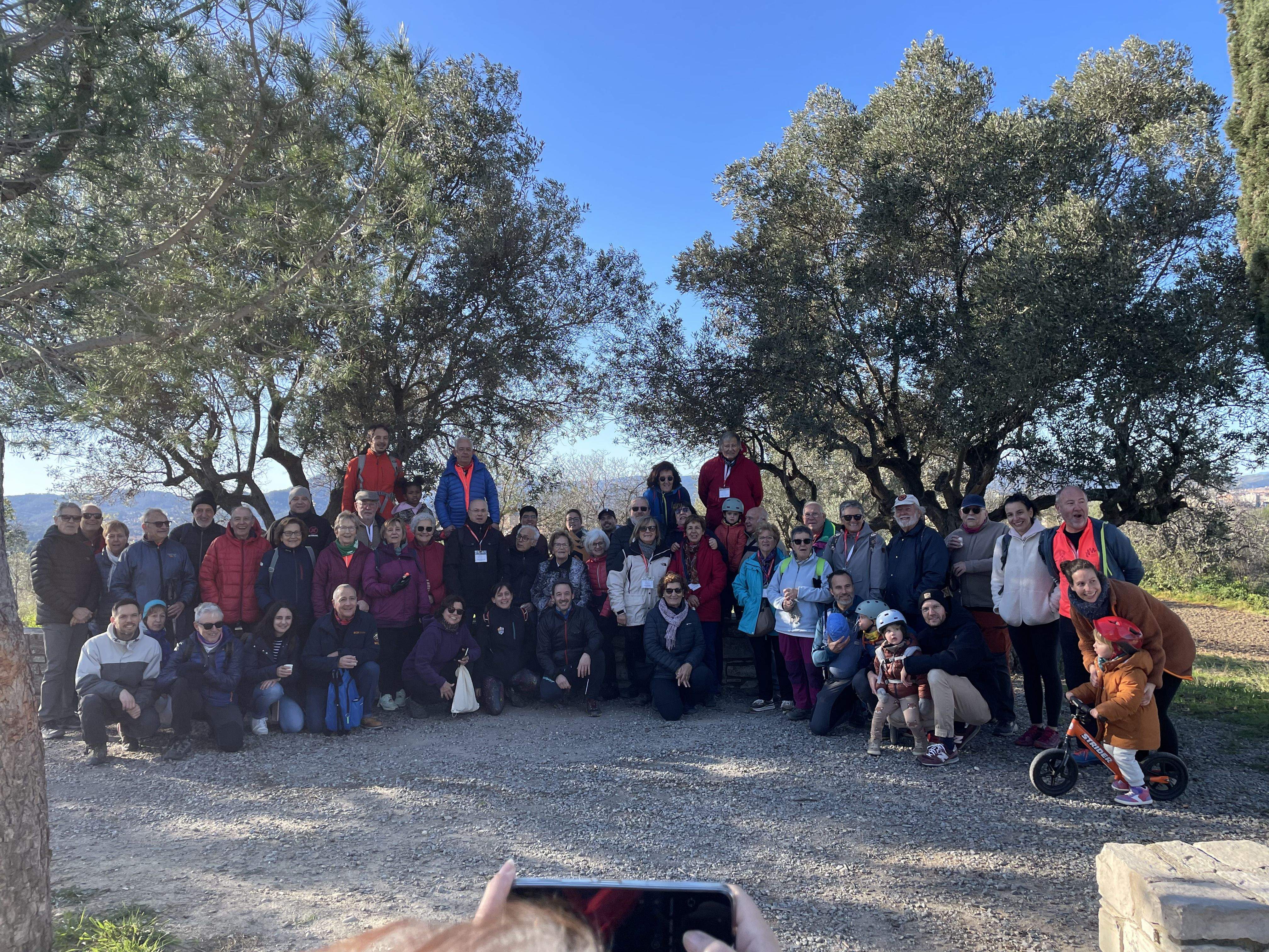 Més de 50 persones inauguren els Camins de Pessebre FOTO: Marta Casas