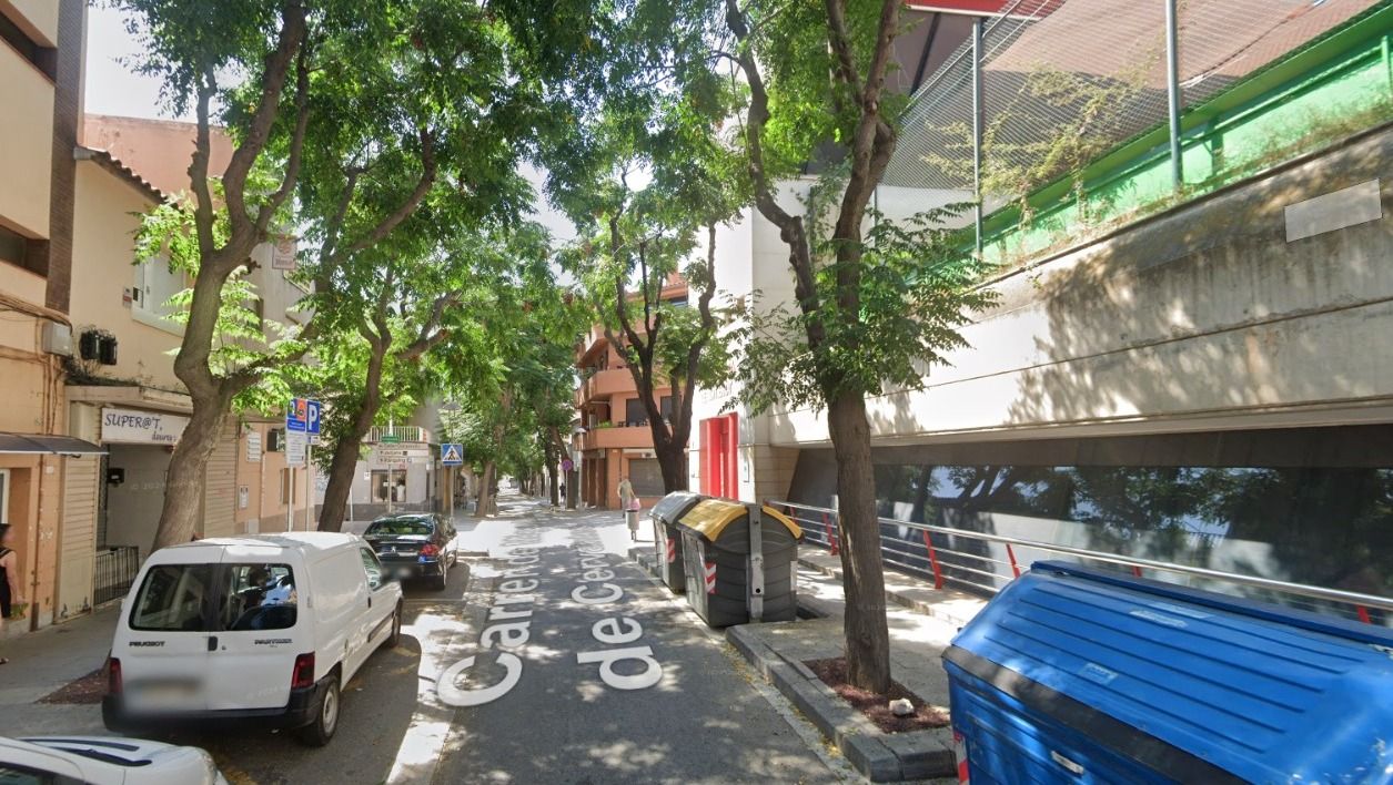 Un tram del carrer Cervantes. FOTO: Google Maps