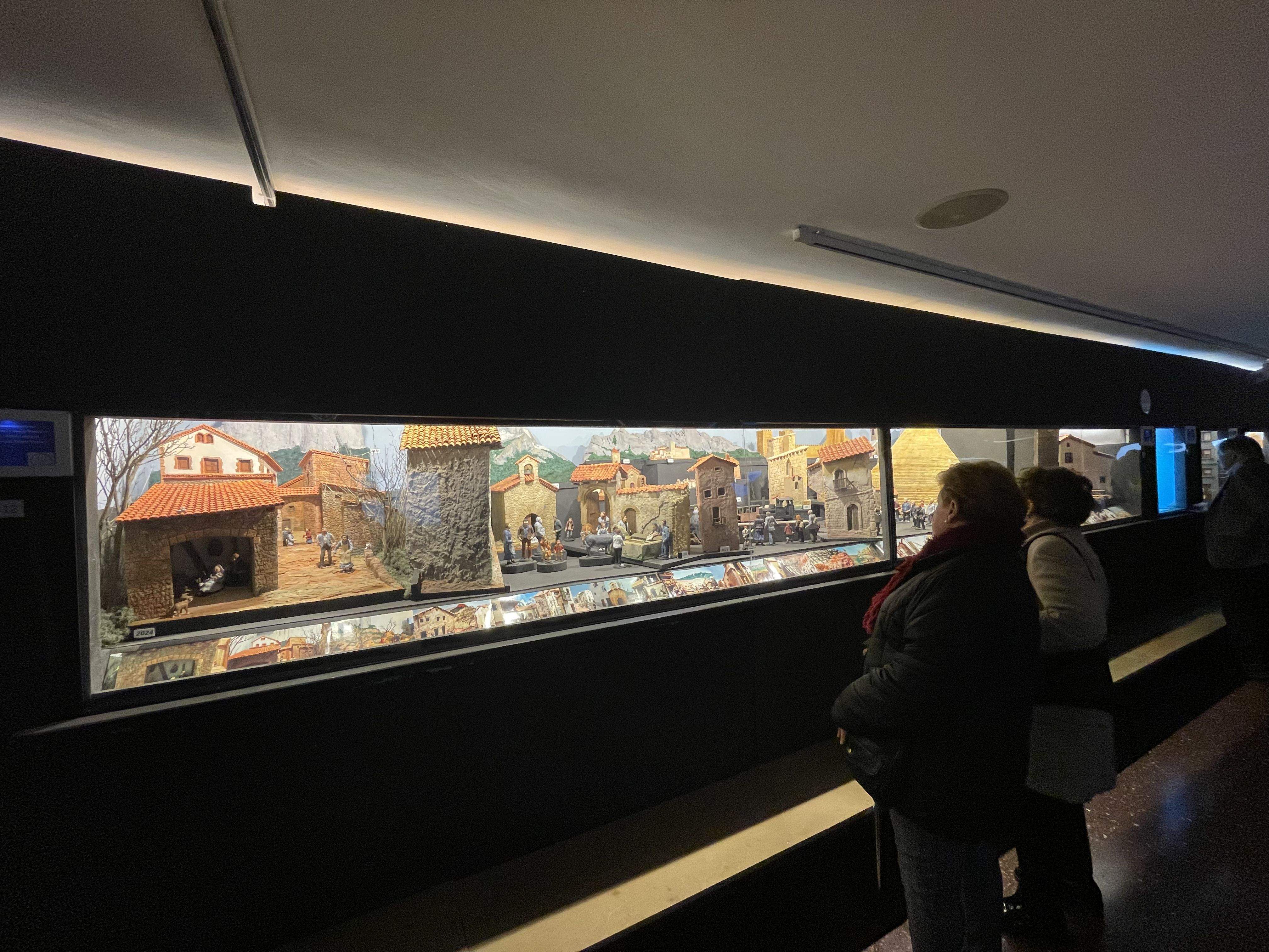L'exposició de Diorames de Nadal es podrà veure a l'Aula Cultural fins al 12 de gener FOTO: Marta Casas