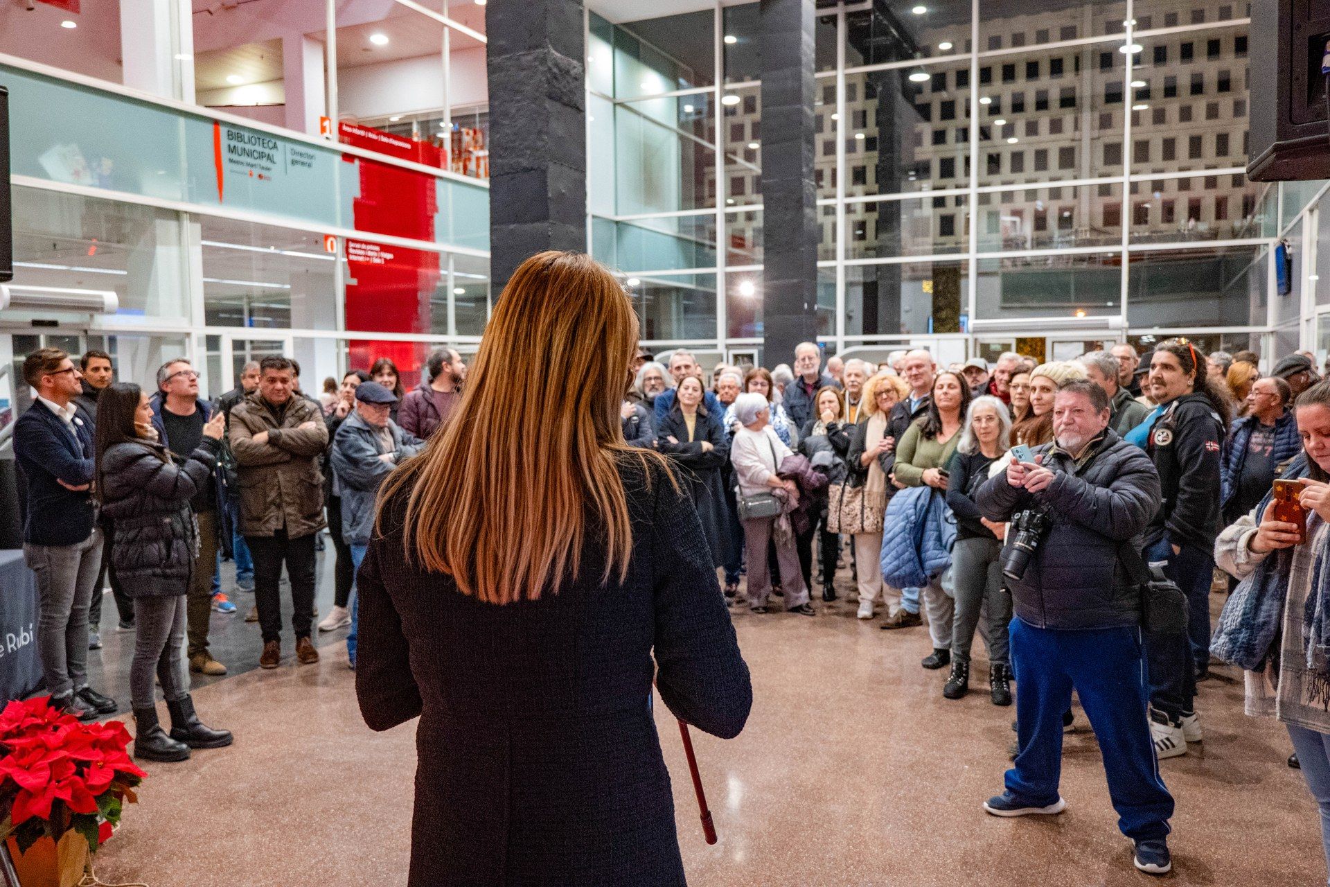 a trobada ha tingut lloc a la biblioteca Mestre Martí Tauler (foto: Ajuntament de Rubí - Localpres) a trobada ha tingut lloc a la biblioteca Mestre Martí Tauler (foto: Ajuntament de Rubí - Localpres)