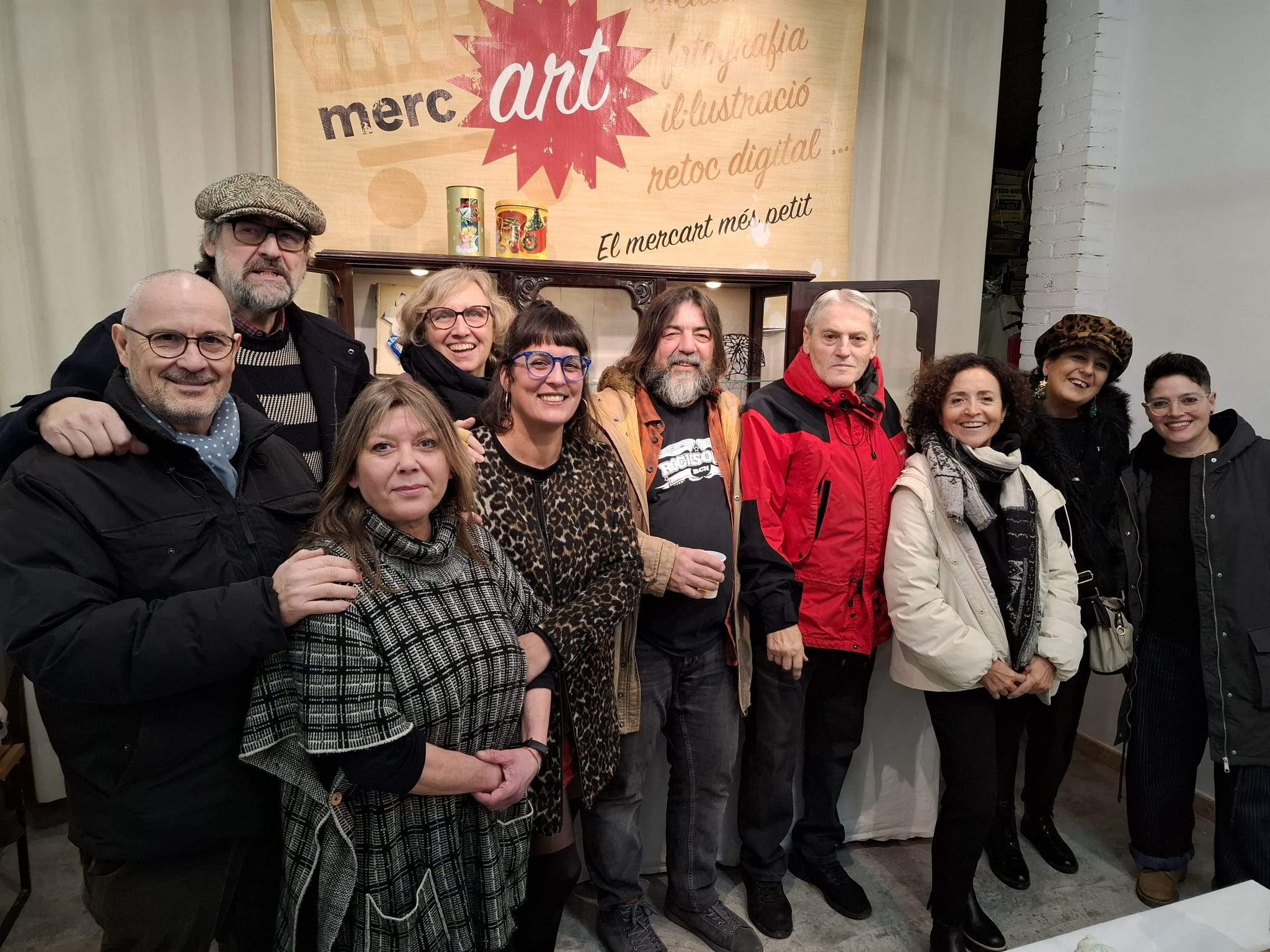 El Merc'Art inaugura la seva 11a edició a La Claraboia. FOTO: Cedida El Merc'Art inaugura la seva 11a edició a La Claraboia. FOTO: Cedida