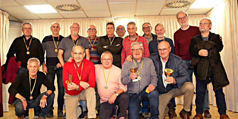 Cloenda de campionats i entrega de trofeus al Casal Cívic. FOTO: Cedida Cloenda de campionats i entrega de trofeus al Casal Cívic. FOTO: Cedida