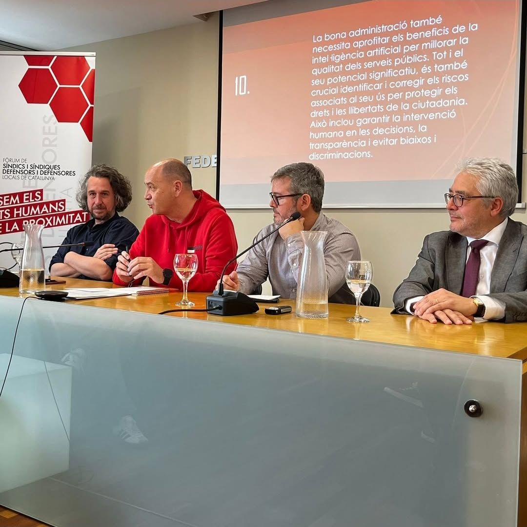 Carles Aluju, síndic de Rubí, dimiteix com a president del Fòrum de Síndics. FOTO: Cedida