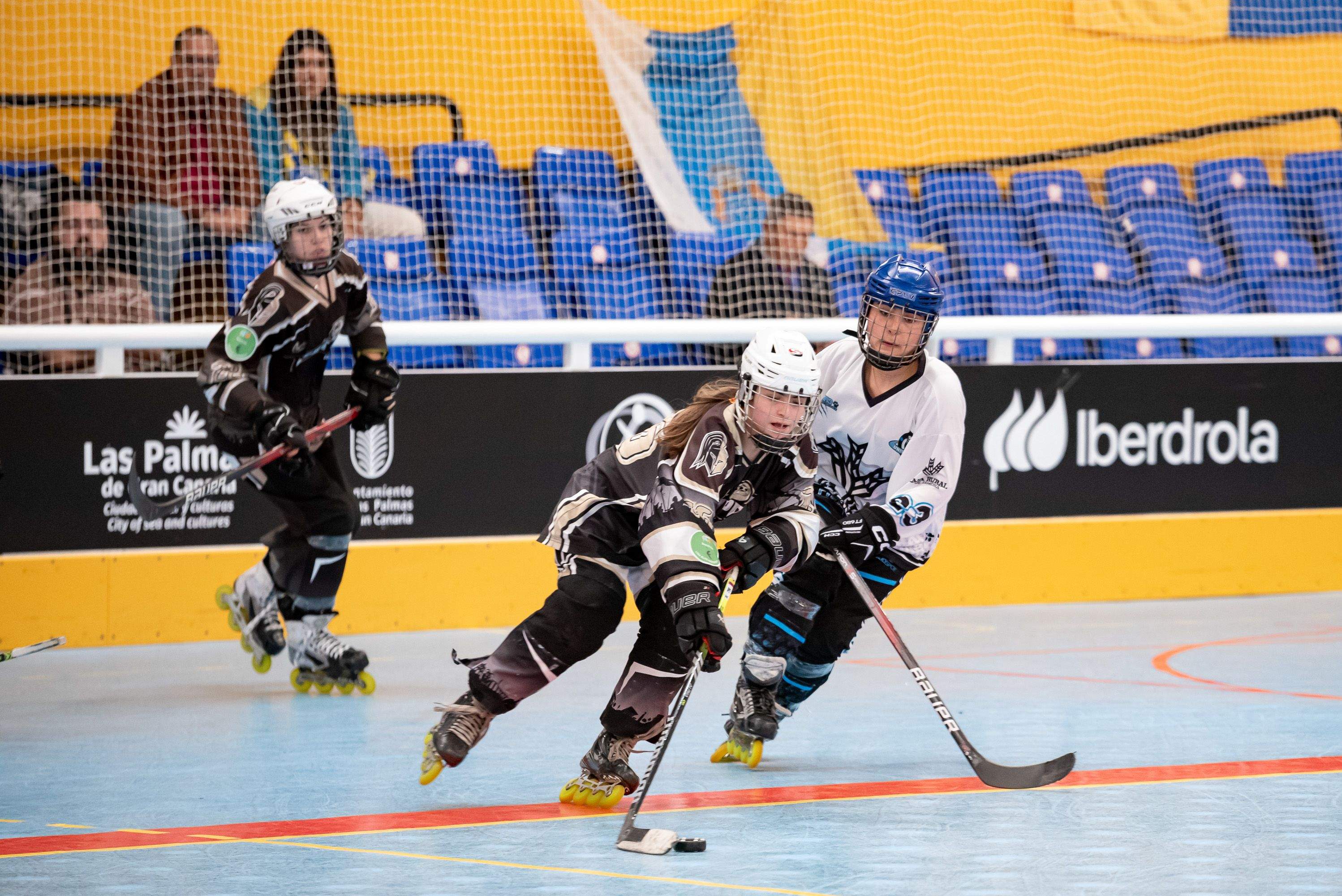 Una jugada de la final de la Copa de la Reina que ha disputat el Cent Patins FOTO: Federació Espanyola de Patinatge Una jugada de la final de la Copa de la Reina que ha disputat el Cent Patins FOTO: Federació Espanyola de Patinatge