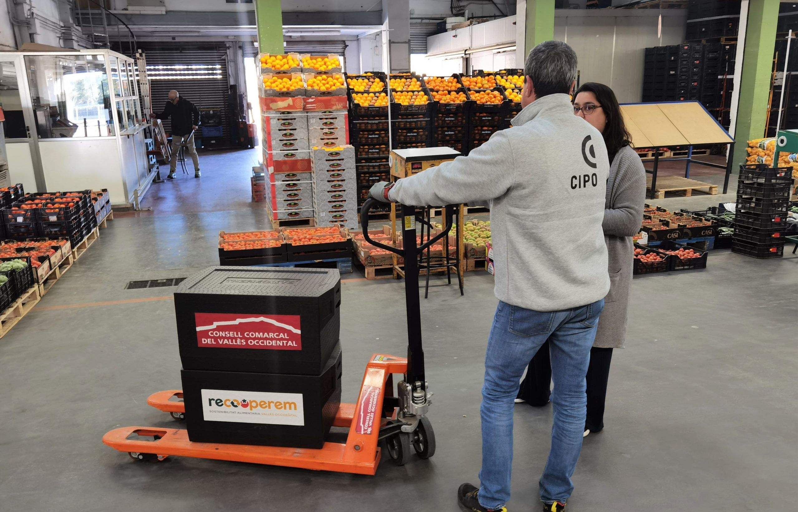 El Mercat Circular recupera prop de 49 tones d’aliments durant el 2024. FOTO: Consell Comarcal del Vallès Occidental