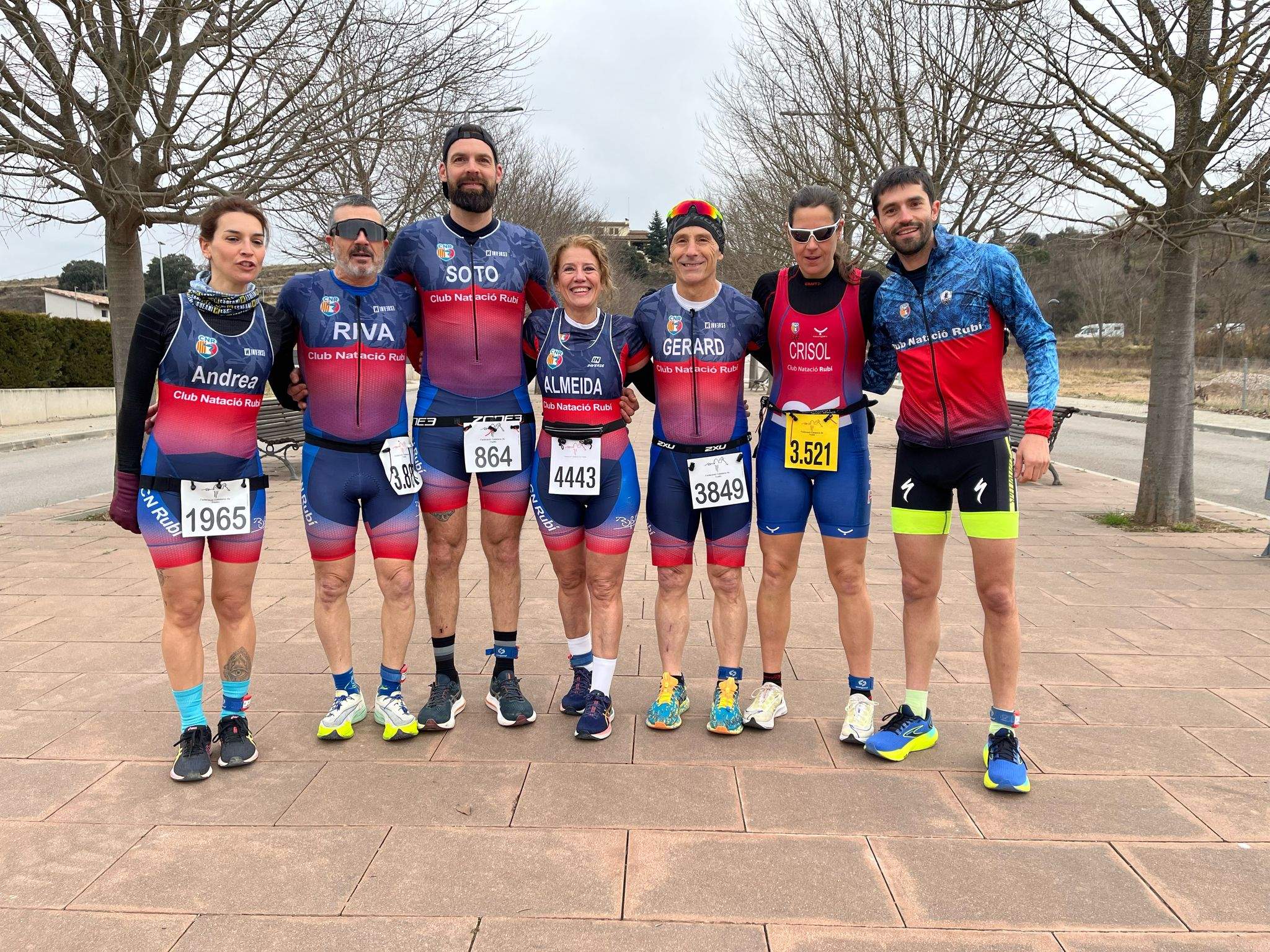 La secció de triatló del CN Rubí continua sumant. FOTO: Cedida