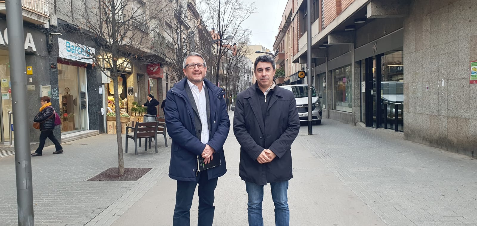 PSC i PP presenten una moció conjunta sobre el control dels VMP. FOTO: CEDIDA