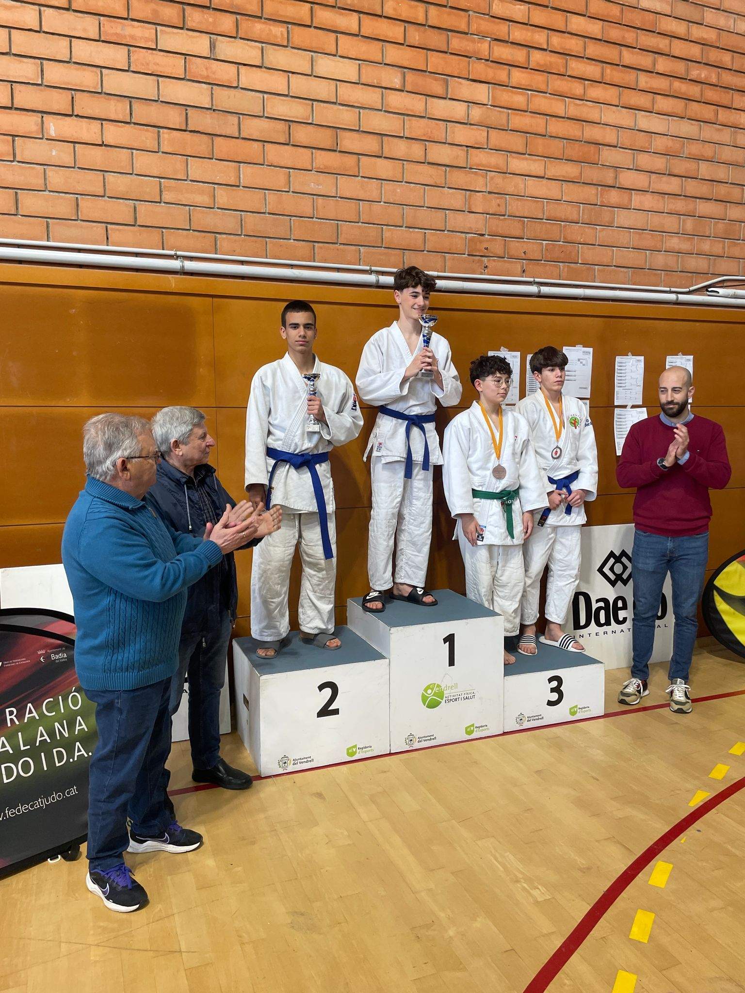 El rubinenc Álex Espinar, subcampió de Catalunya de Judo infantil. FOTO: Cedida