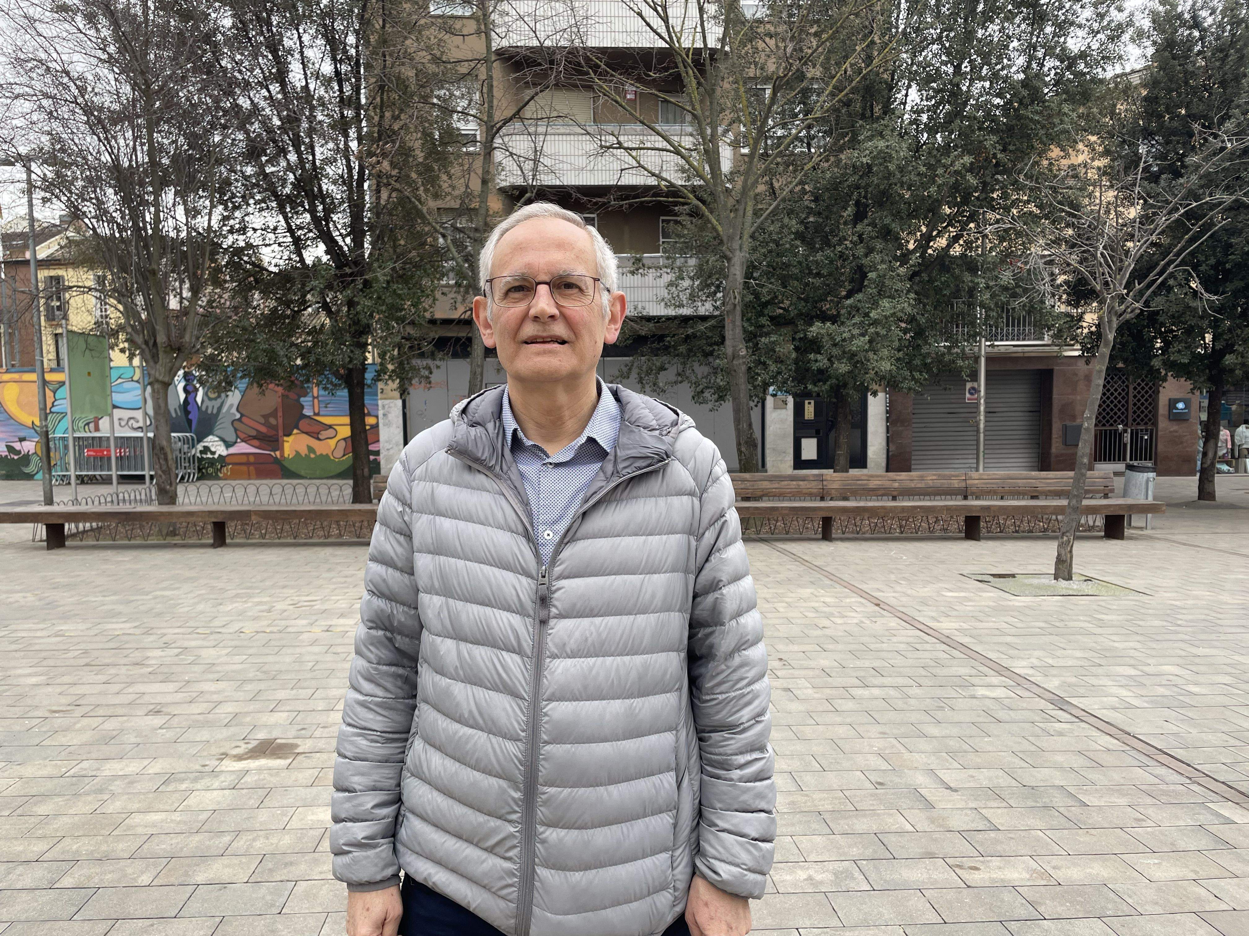 L'artista rubinenc Ramon Batalla. FOTO: Estela Luengo