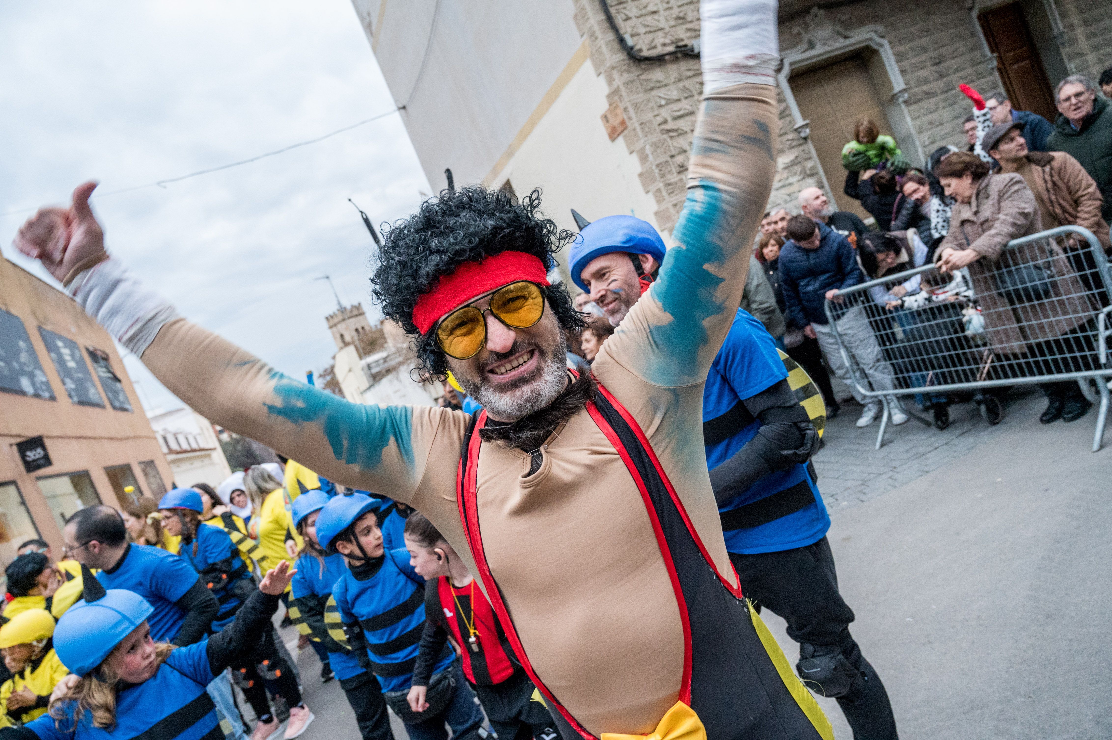 Rua de Comparses de Carnaval 2025 a Rubí FOTO: Carmelo Jiménez