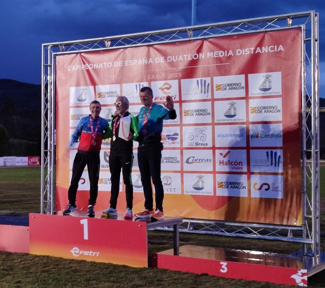 Ricard Valenzuela, del CN Rubí, segon en el Campionat d’Espanya de Duatló de mitja distància. FOTO: Cedida Ricard Valenzuela, del CN Rubí, segon en el Campionat d’Espanya de Duatló de mitja distància. FOTO: Cedida