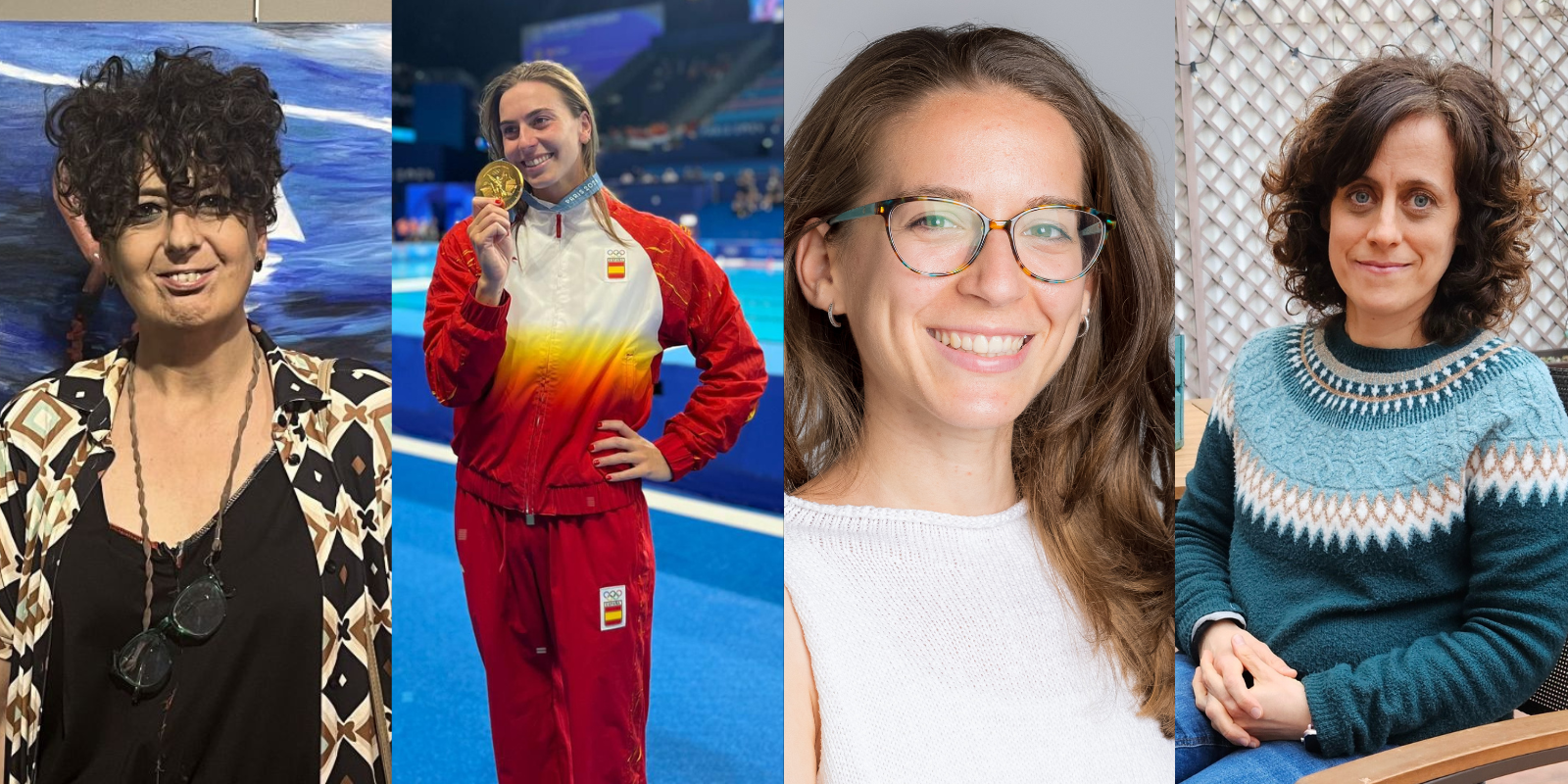 D'esquerra a dreta: Anna Tamayo, Bea Ortiz, Itziar Andújar i Francesca Mateo