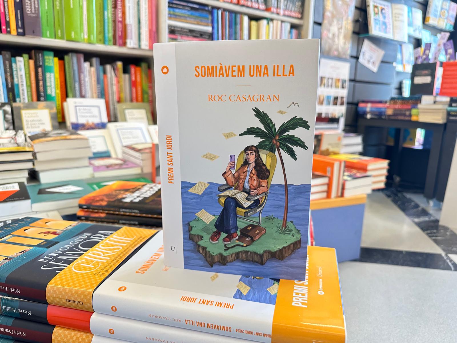 Roc Casagran presentarà 'Somiàvem una illa' al Racó del Llibre