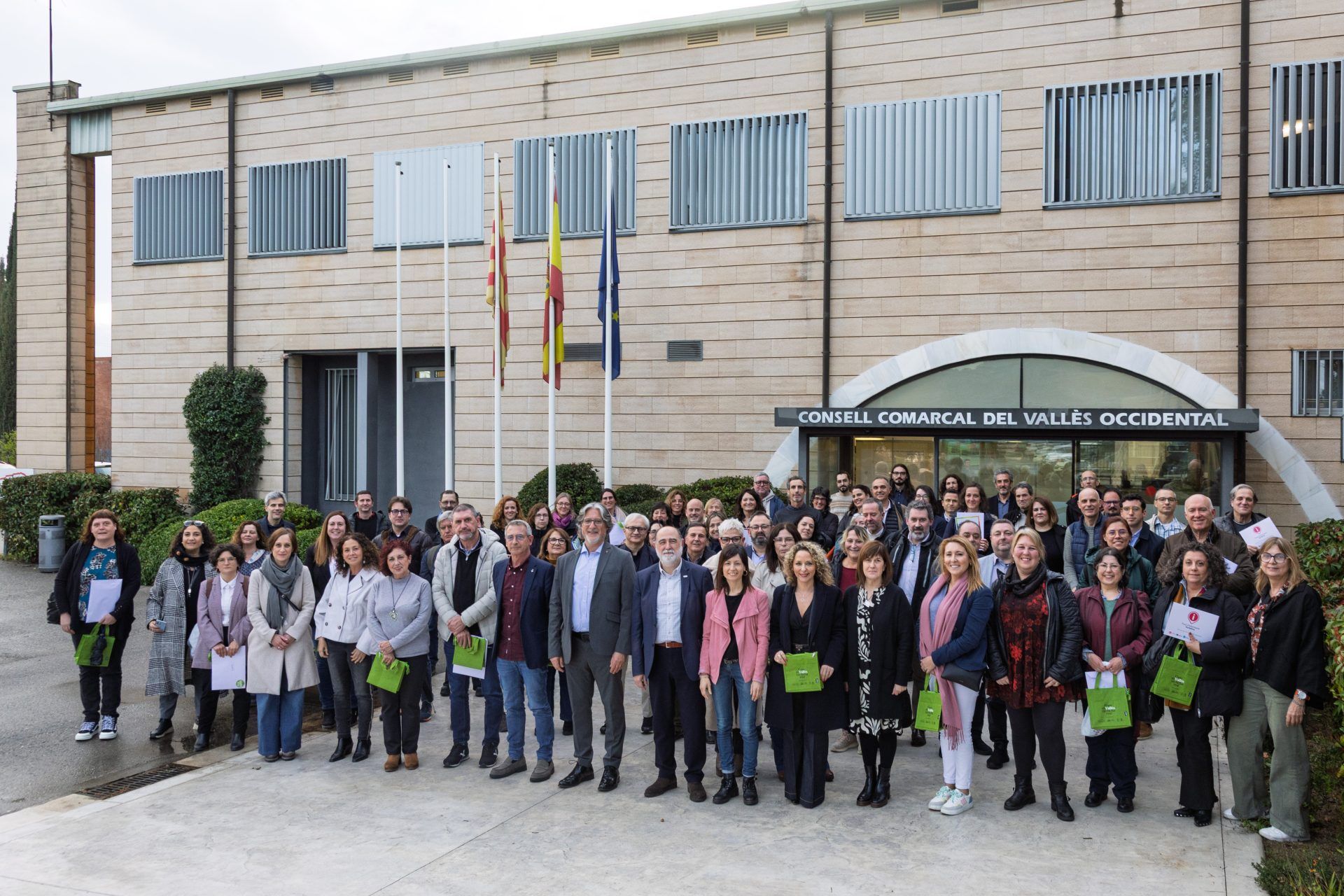 Empreses reconegudes com a Punts d'Informació Turística i guardonats amb el Biosphere Sustainable FOTO: CCVOC