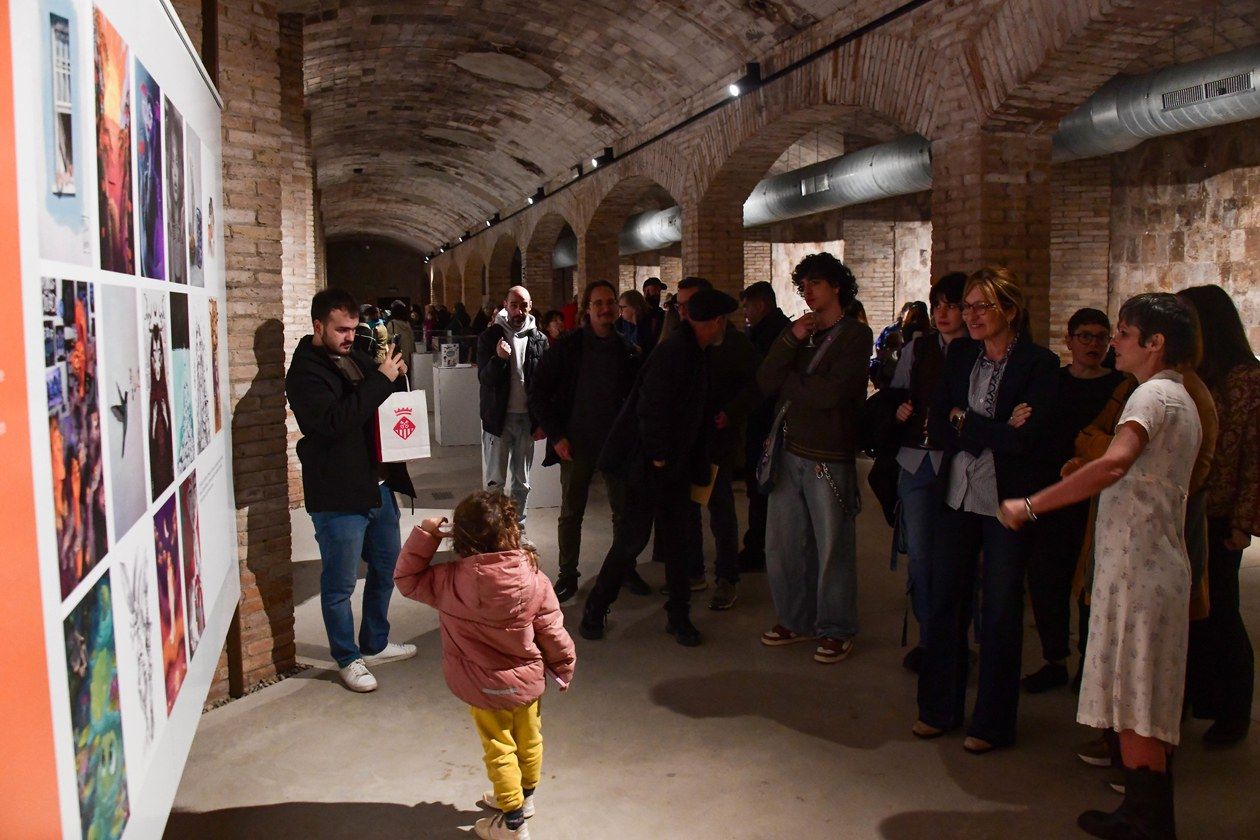 L’exposició “Del cap al paper” mostra el procés creatiu dels llibres il·lustrats. FOTO: Ajuntament de Rubí - Localpres